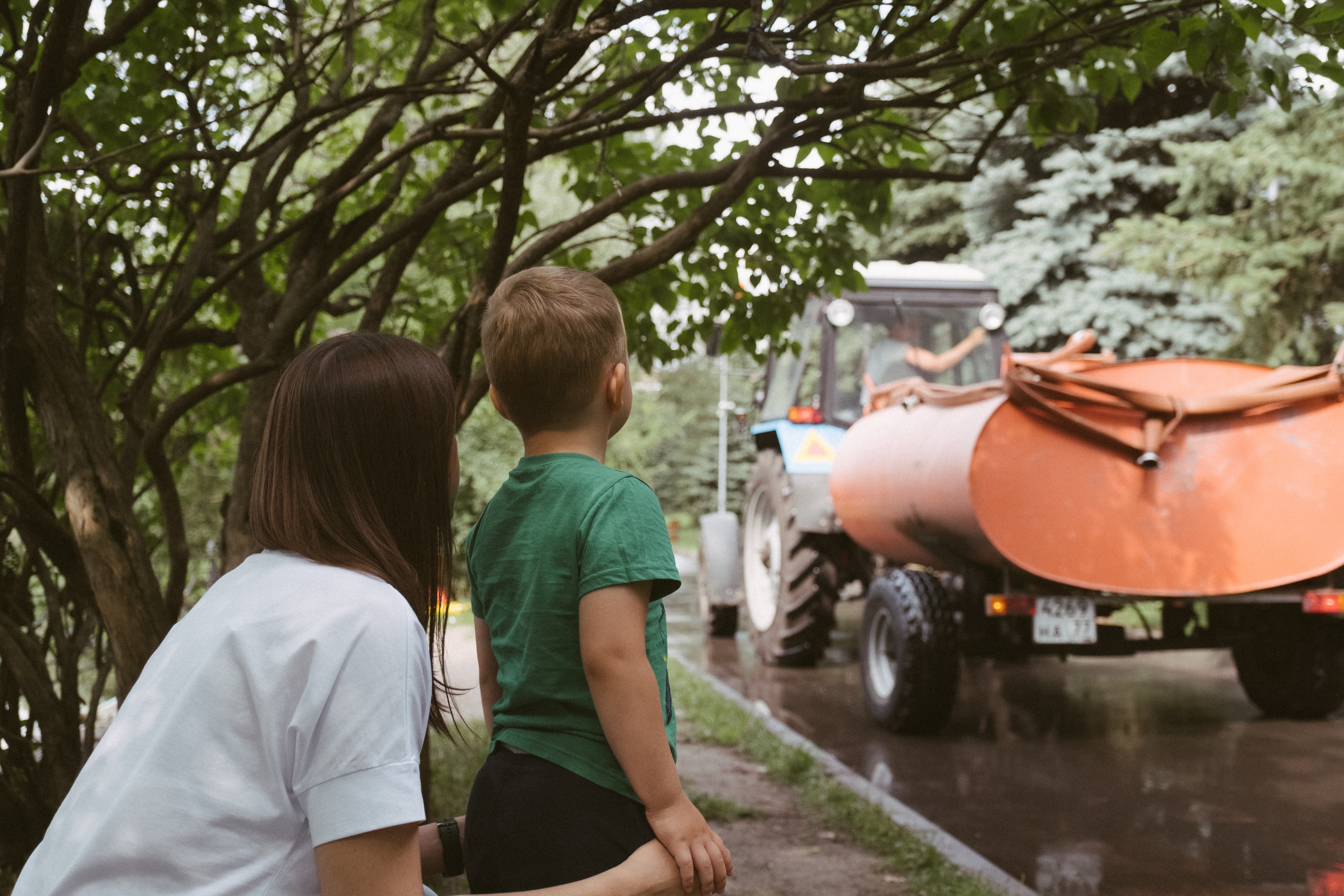 Прогулка в парке — Юля, Стас и Максим. Семейный и детский фотограф в Москве Светлана Потемкина