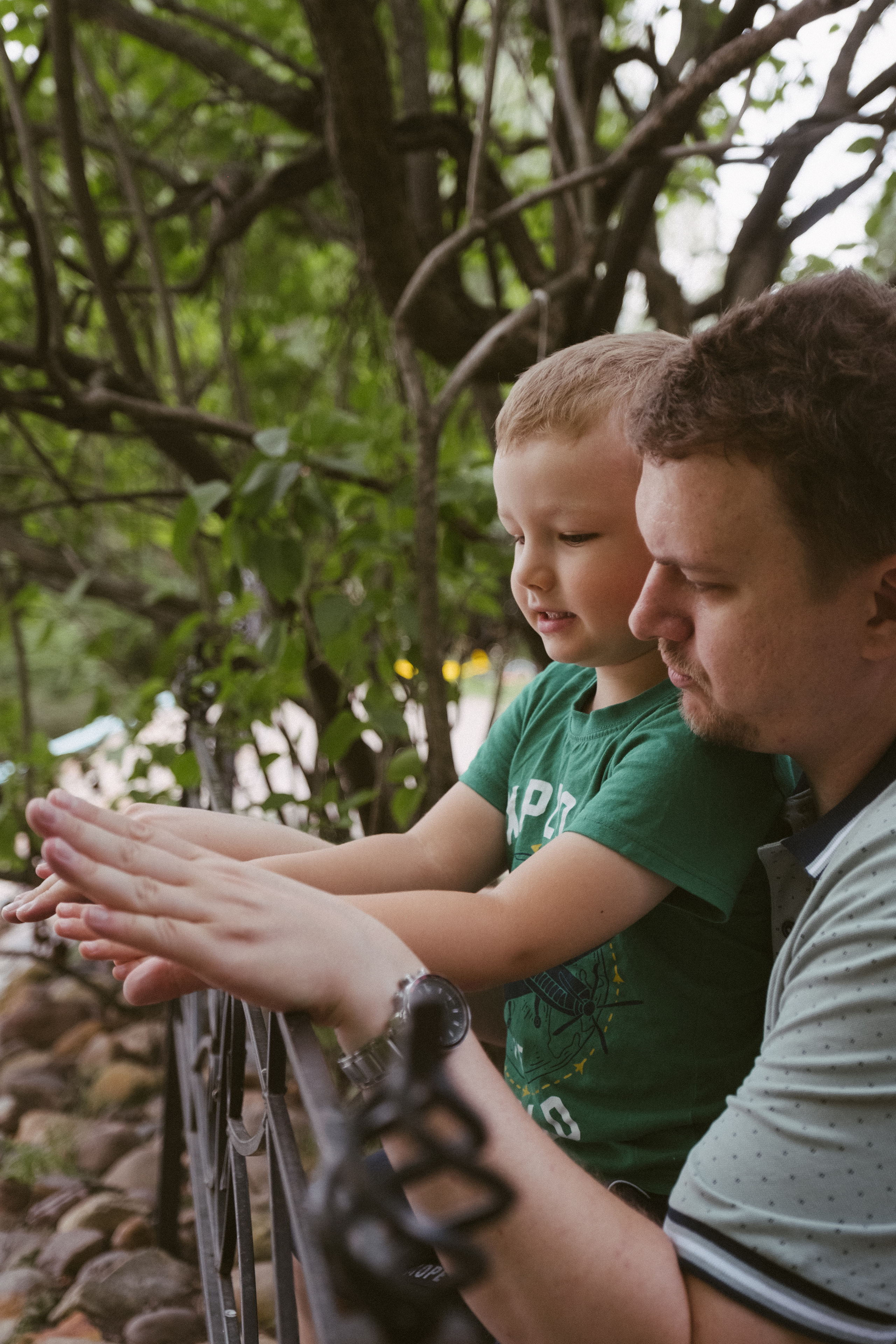 Прогулка в парке — Юля, Стас и Максим. Семейный и детский фотограф в Москве Светлана Потемкина