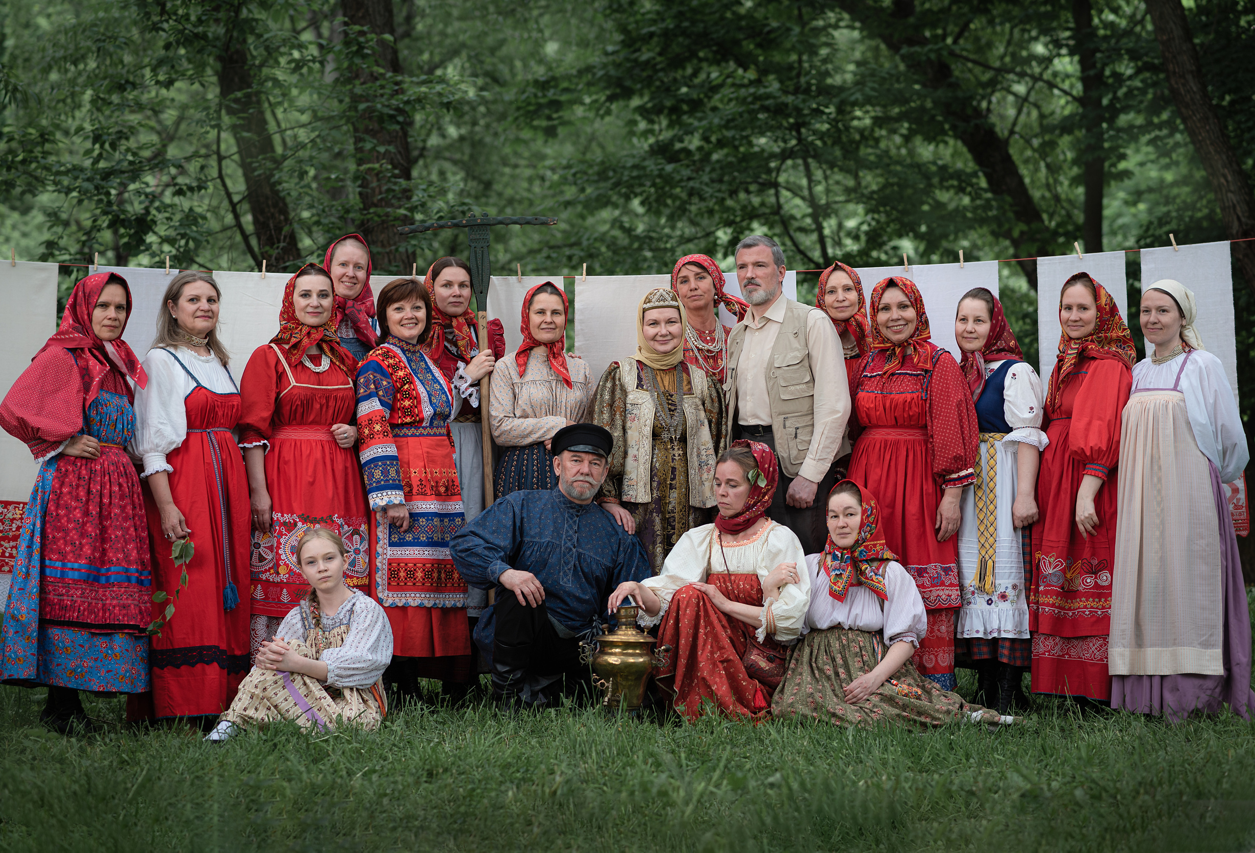 О красоте народного костюма. Фотохудожник Марина Жиделева