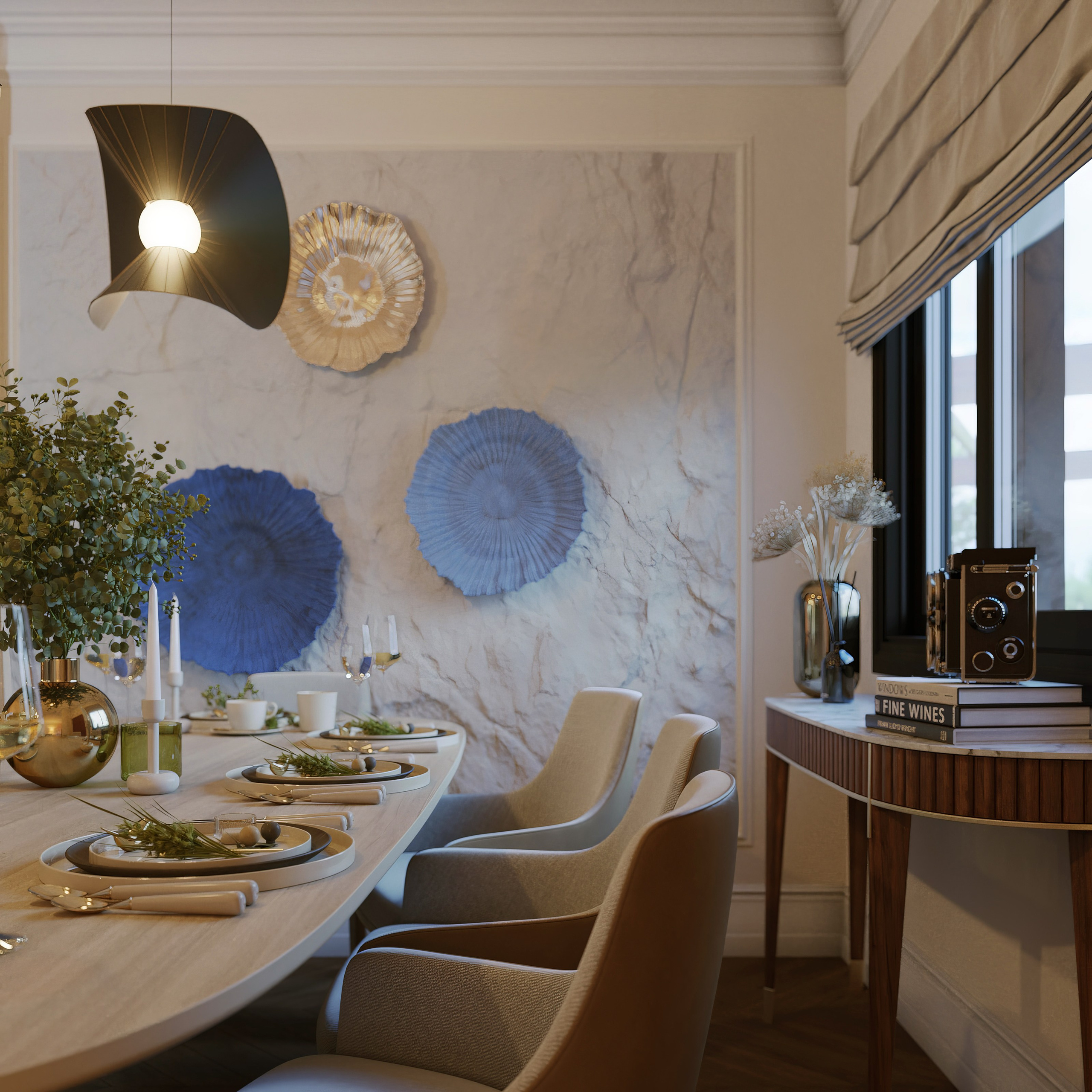 Интерьер кипр, дизайн частного дома, визуализация интерьера, 3D визуализация, уютный интерьер, современная классика, тёплая палитра. 3Д Визуализация Интерьера и Архитектуры