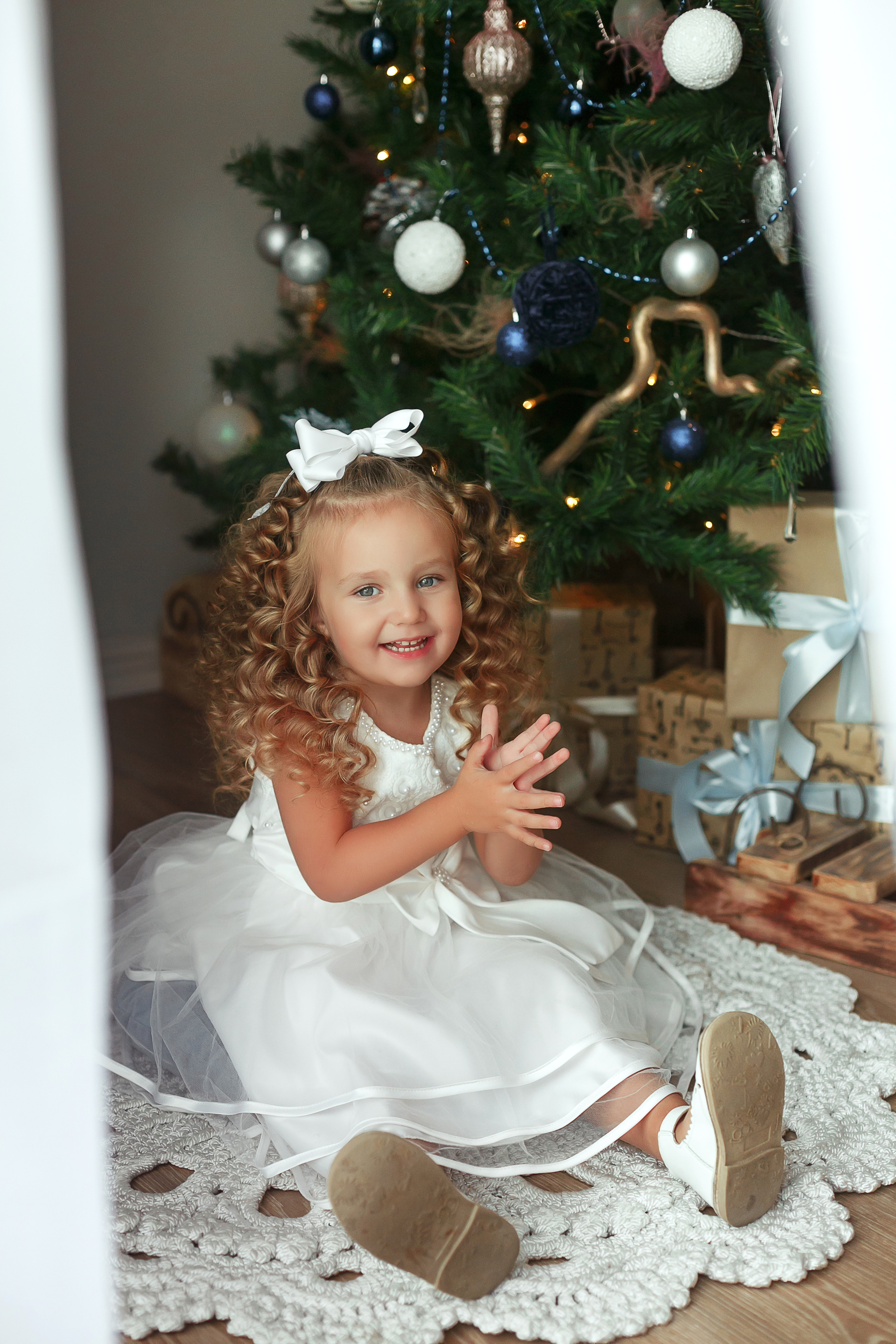 Новогодние фотосессии в студии «Шебби шик». Свадебный и семейный фотограф в Череповеце Оксана Лобова