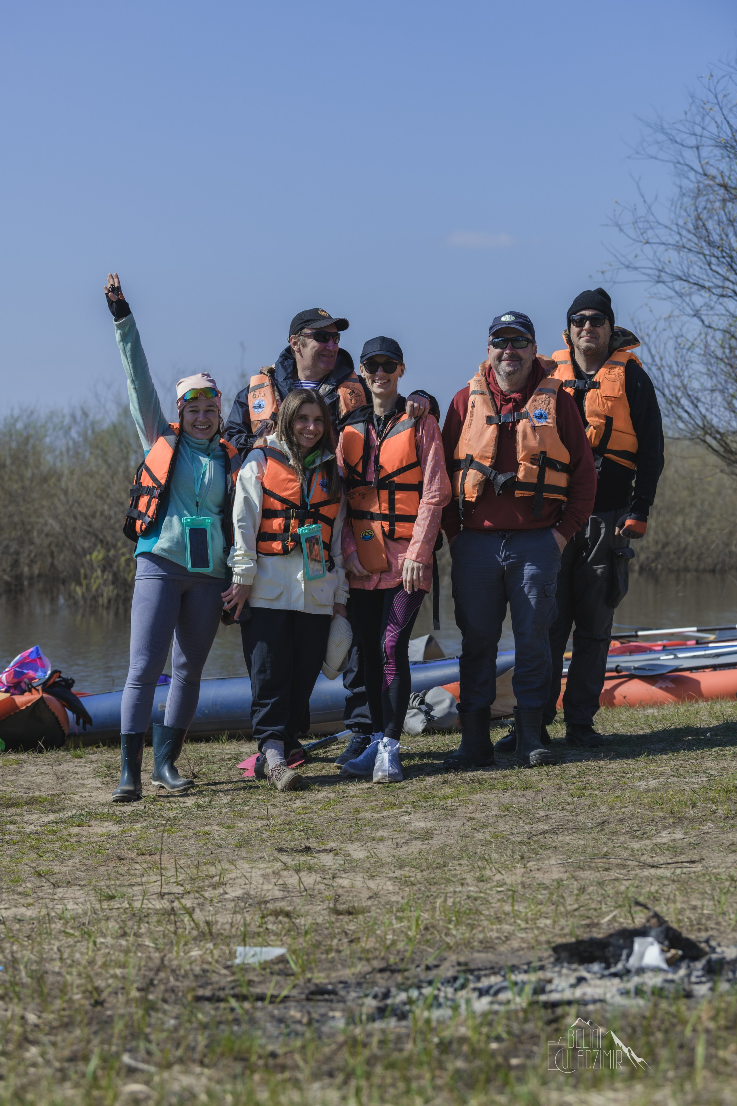 Сплав по реке Тремля 4 апреля 2026 года. Репортажный фотограф Владимир Беляй