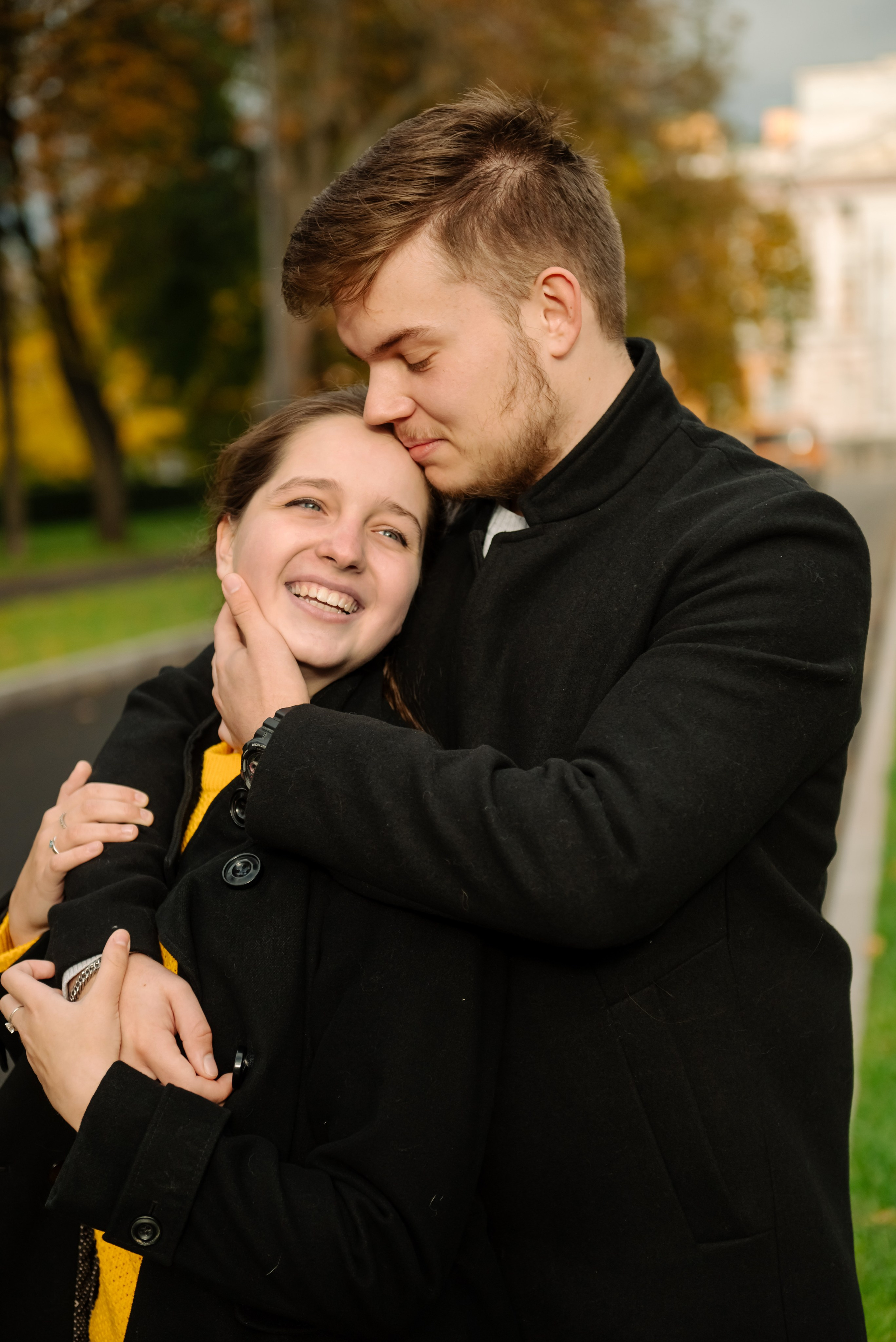 Осенняя фотосессия в Питере в Летнем саду и у Михайловского замка. Свадебный и сеейный фотограф в Санкт-Петербурге Елена Худякова