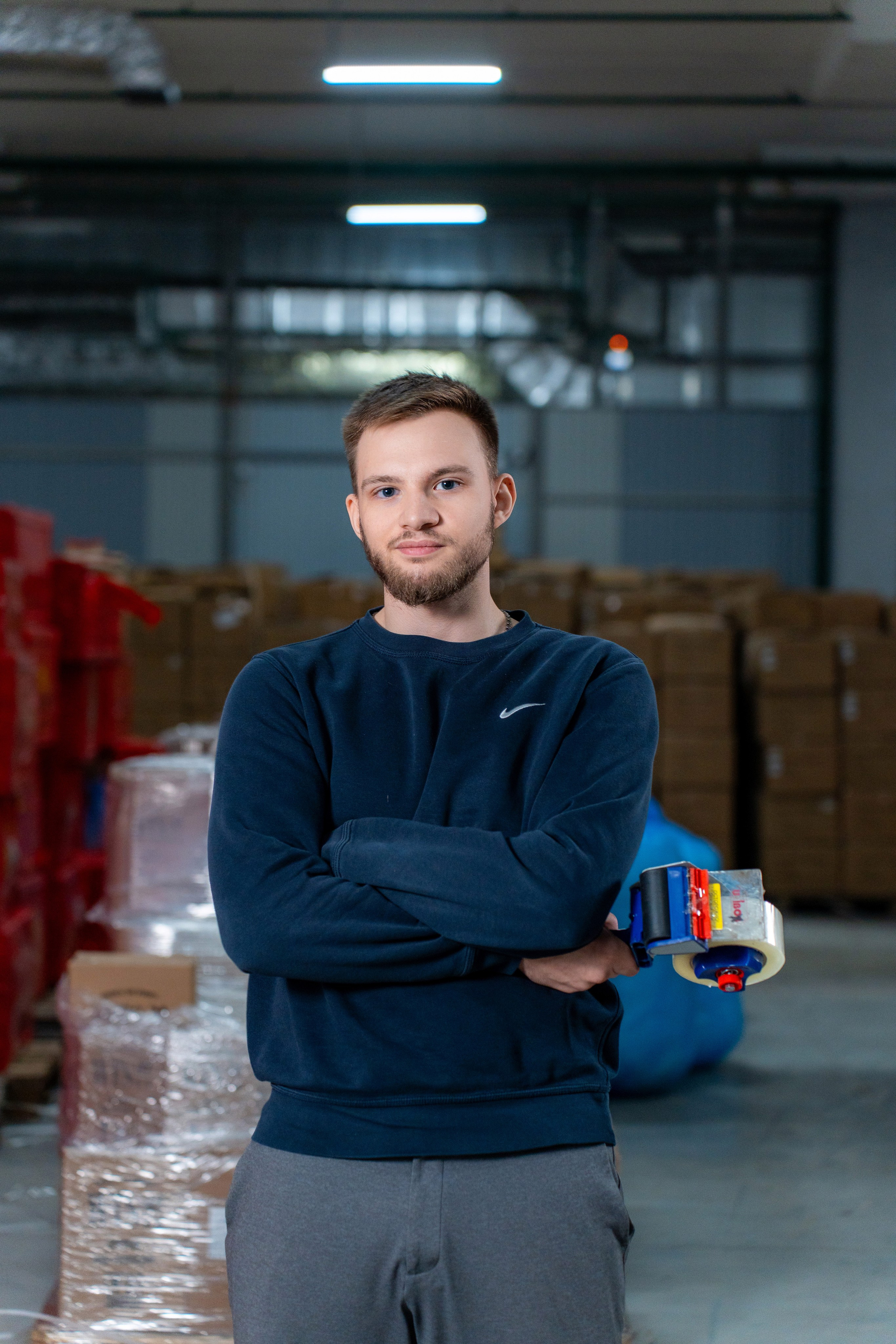 Фотосессия на складе фулфилмента в Фудсити, фотосъемка на складе