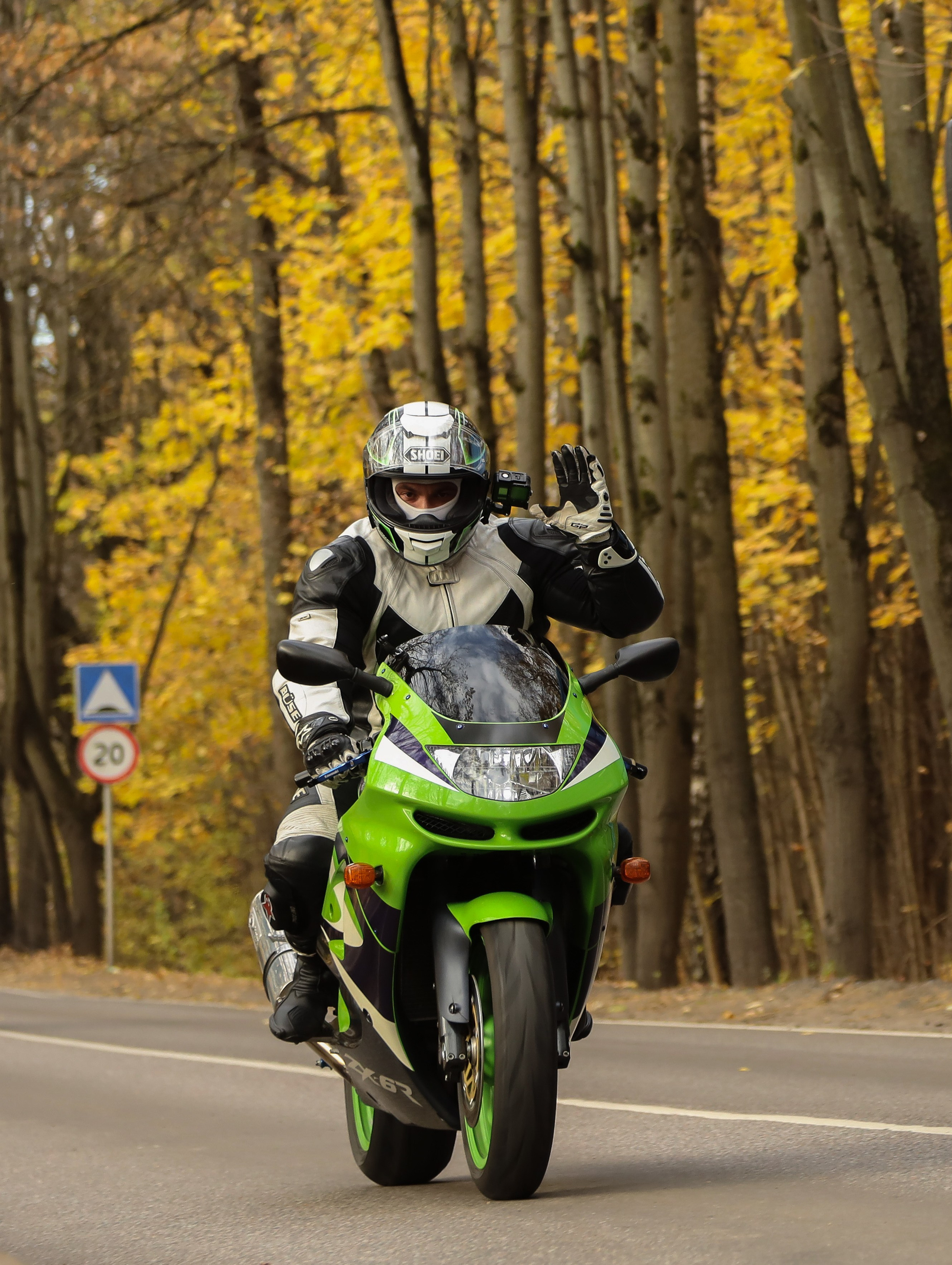 Виталий Kawasaki ZX6R. Фотограф Антон Чупринин