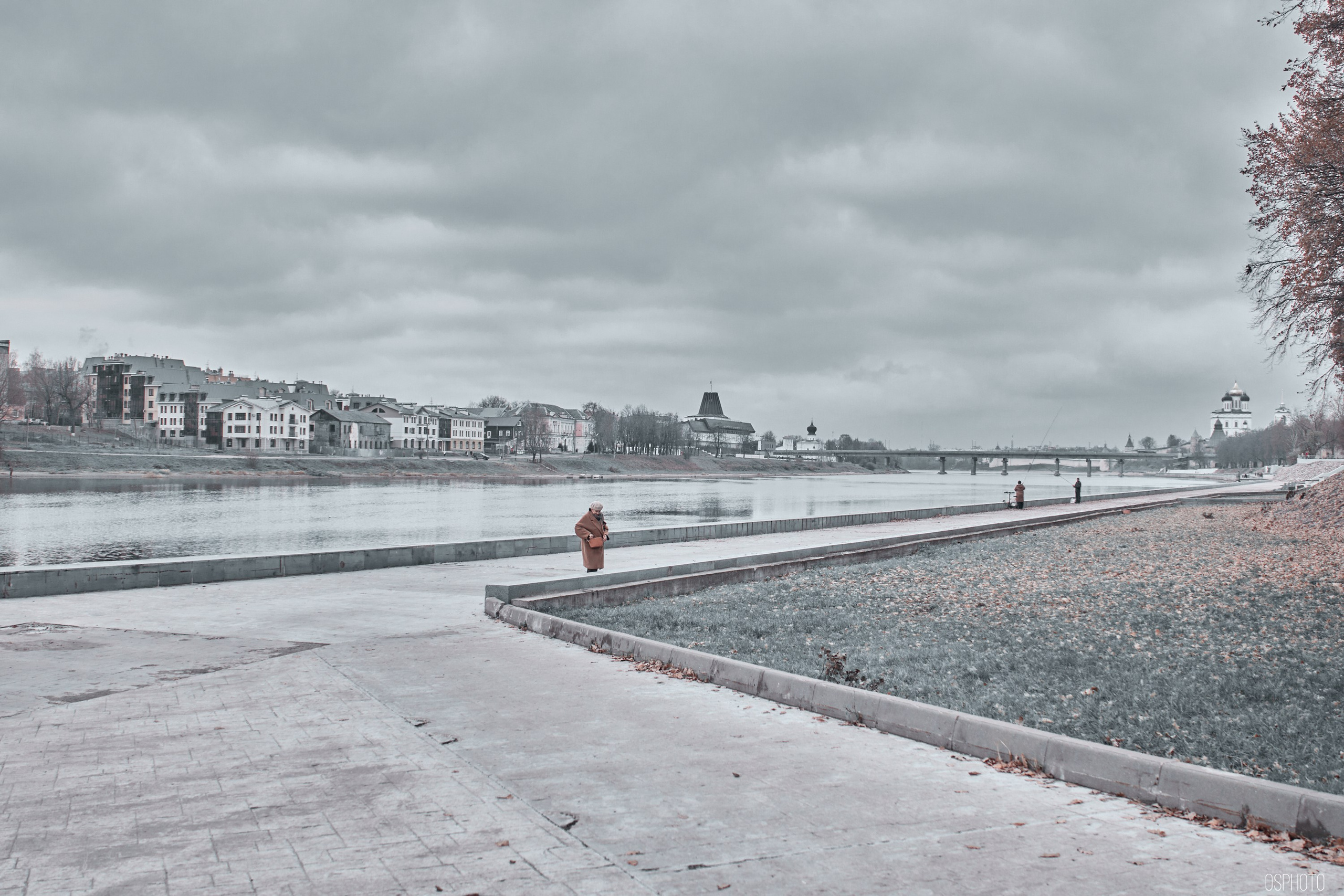 Псков. Ноябрь. Фотографъ Сергѣевъ. Поймать мгновеніе