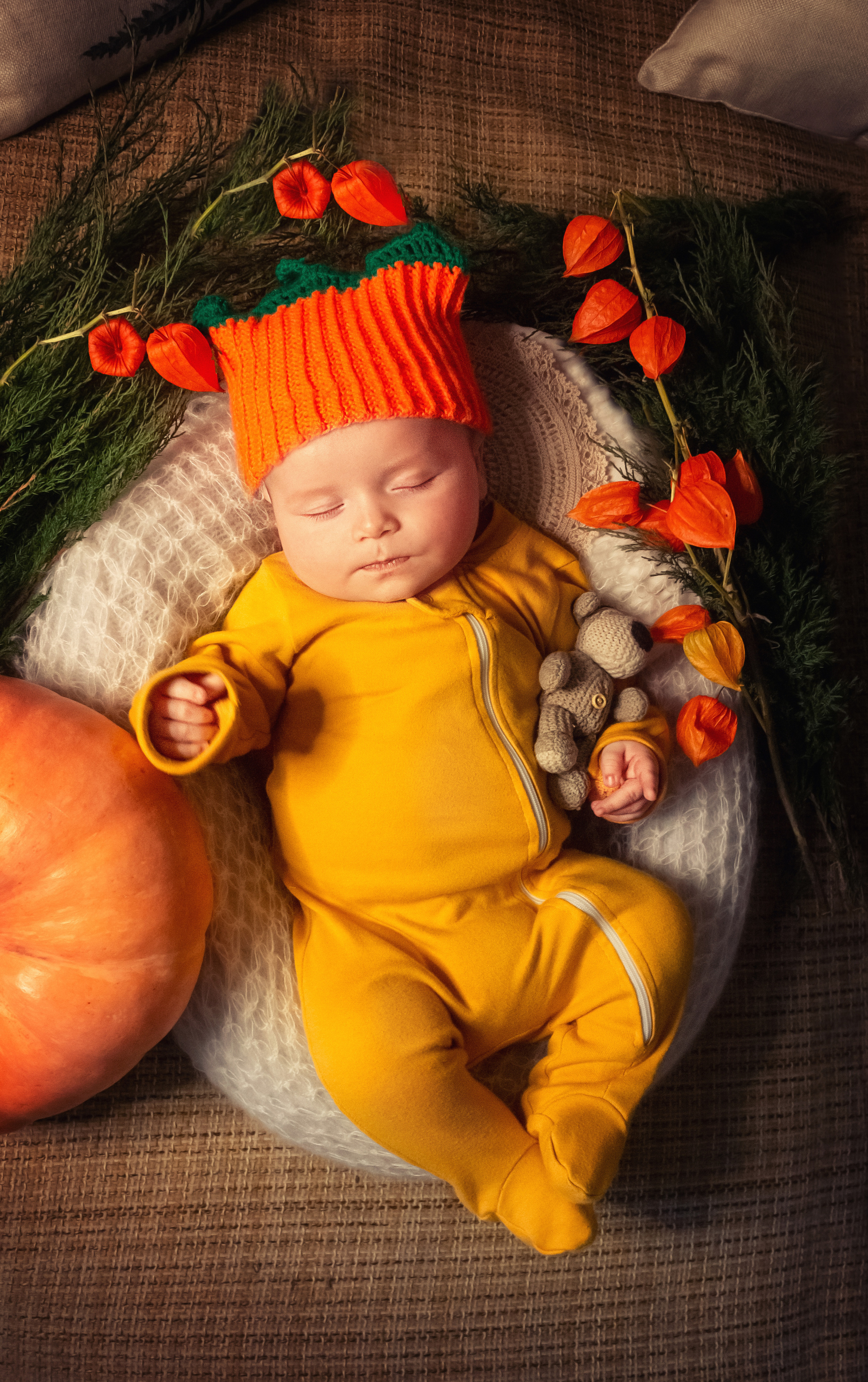 Домашняя фотосессия мама и малыш