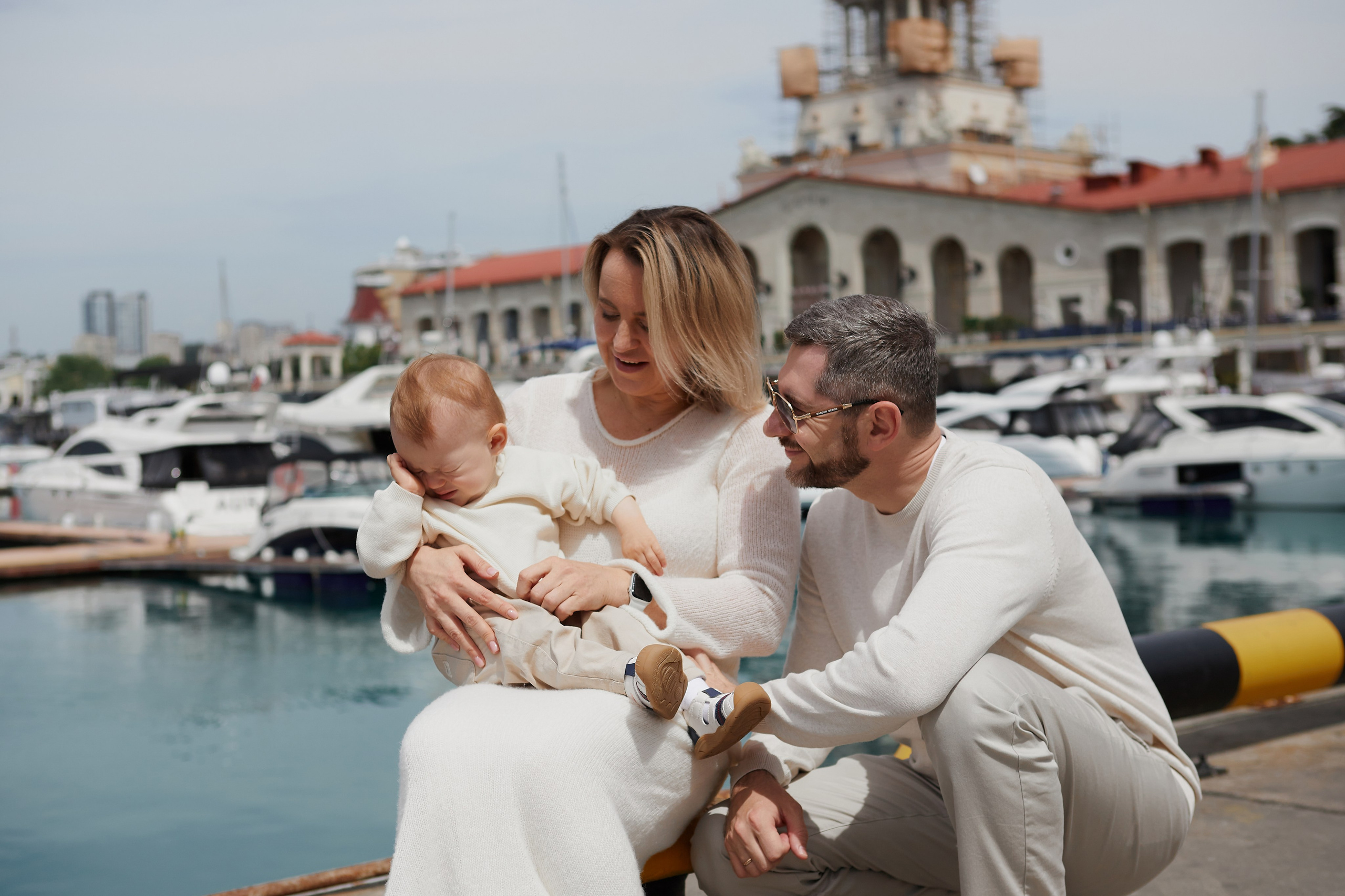 Фотосессия красивой семьи Кангун. Свадебный и семейный фотограф в Сочи-Красной поляне Ларионова Анна