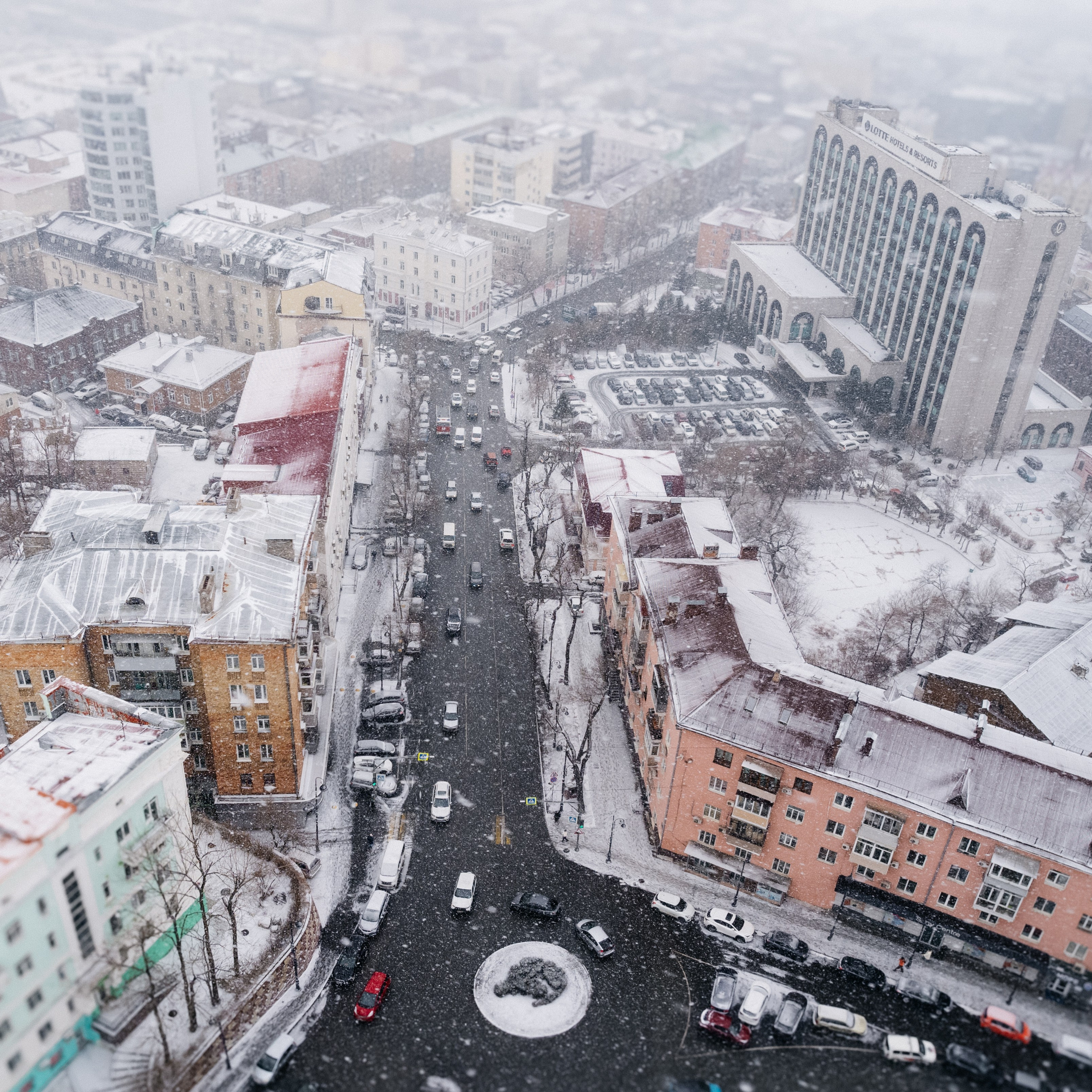 Снег во Владивостоке!. Фотограф во Владивостоке Антон Блохин