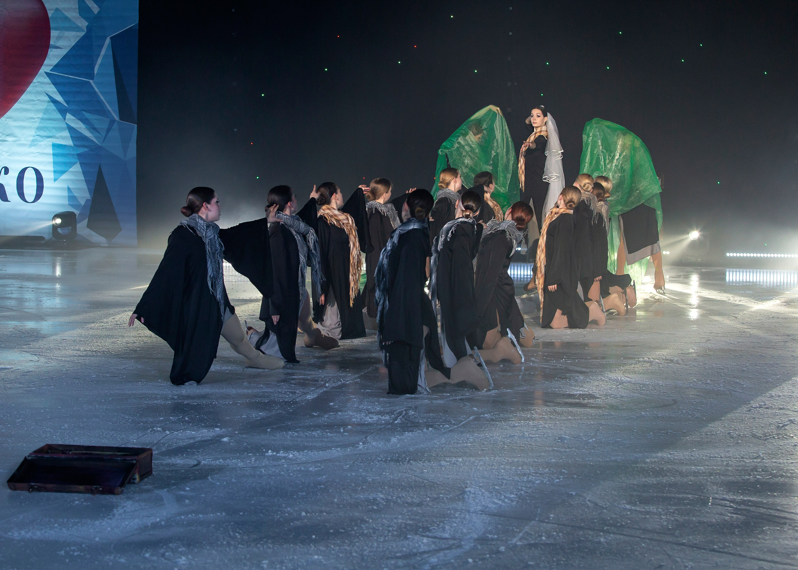 Отчетный концерт. Театр на льду АЛЕКО. Репортажный фотограф в Москве