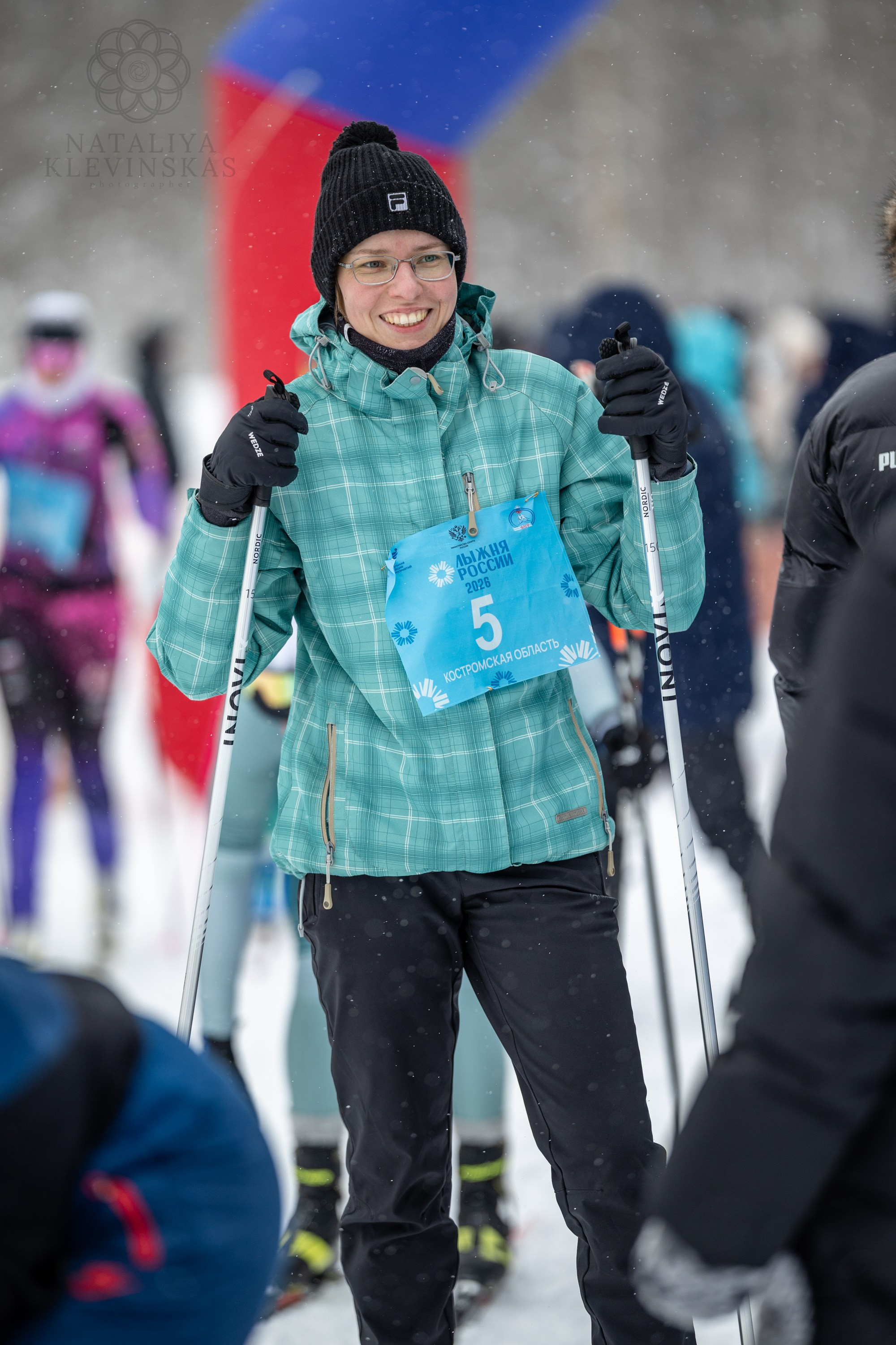 ЛЫЖНЯ РОССИИ 2026 КОСТРОМА. Портретный фотограф в Костроме Наталия Клевинскас
