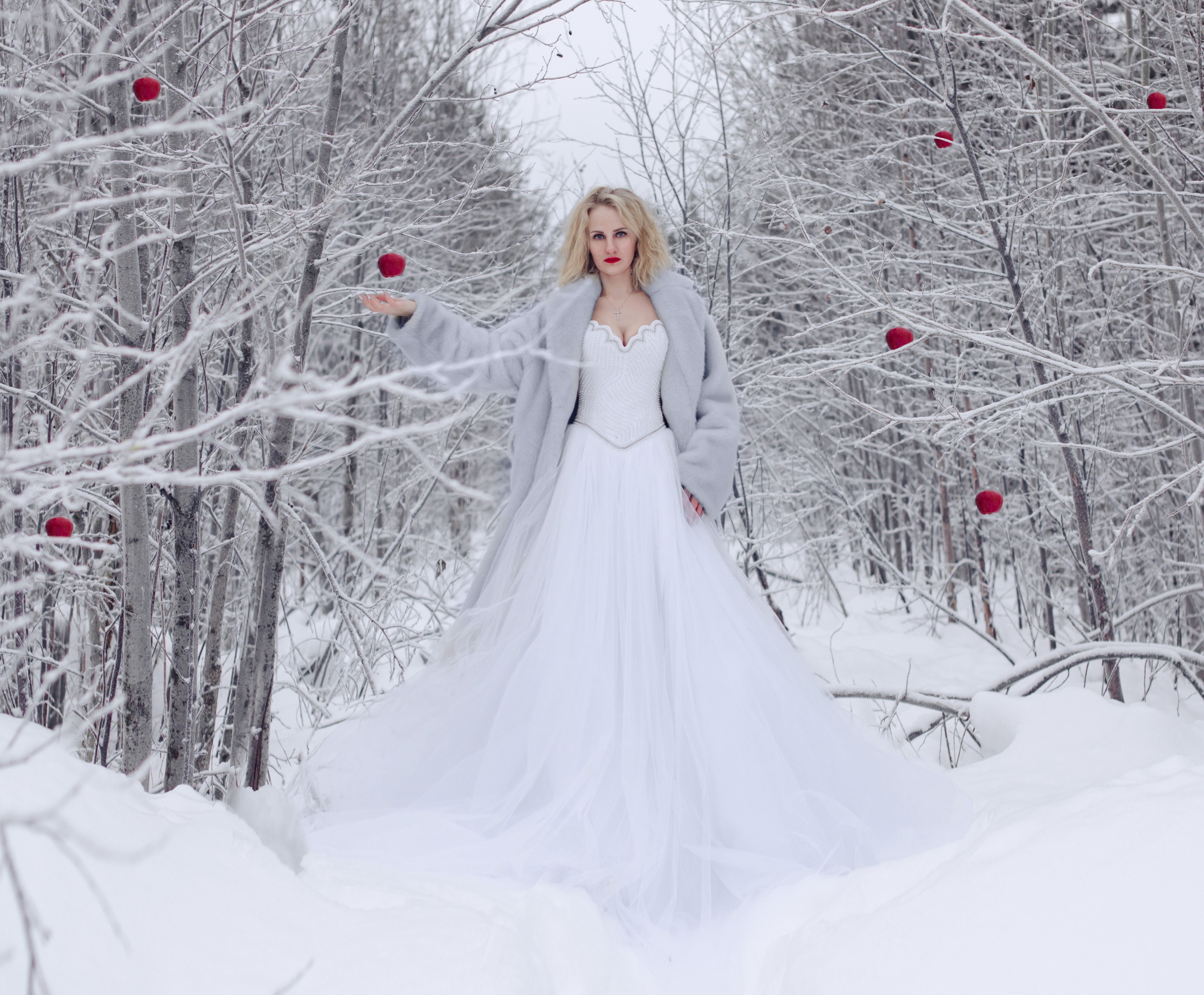 Снежная королева. Детский и семейный фотограф в Мурманске Надежда Веденеева