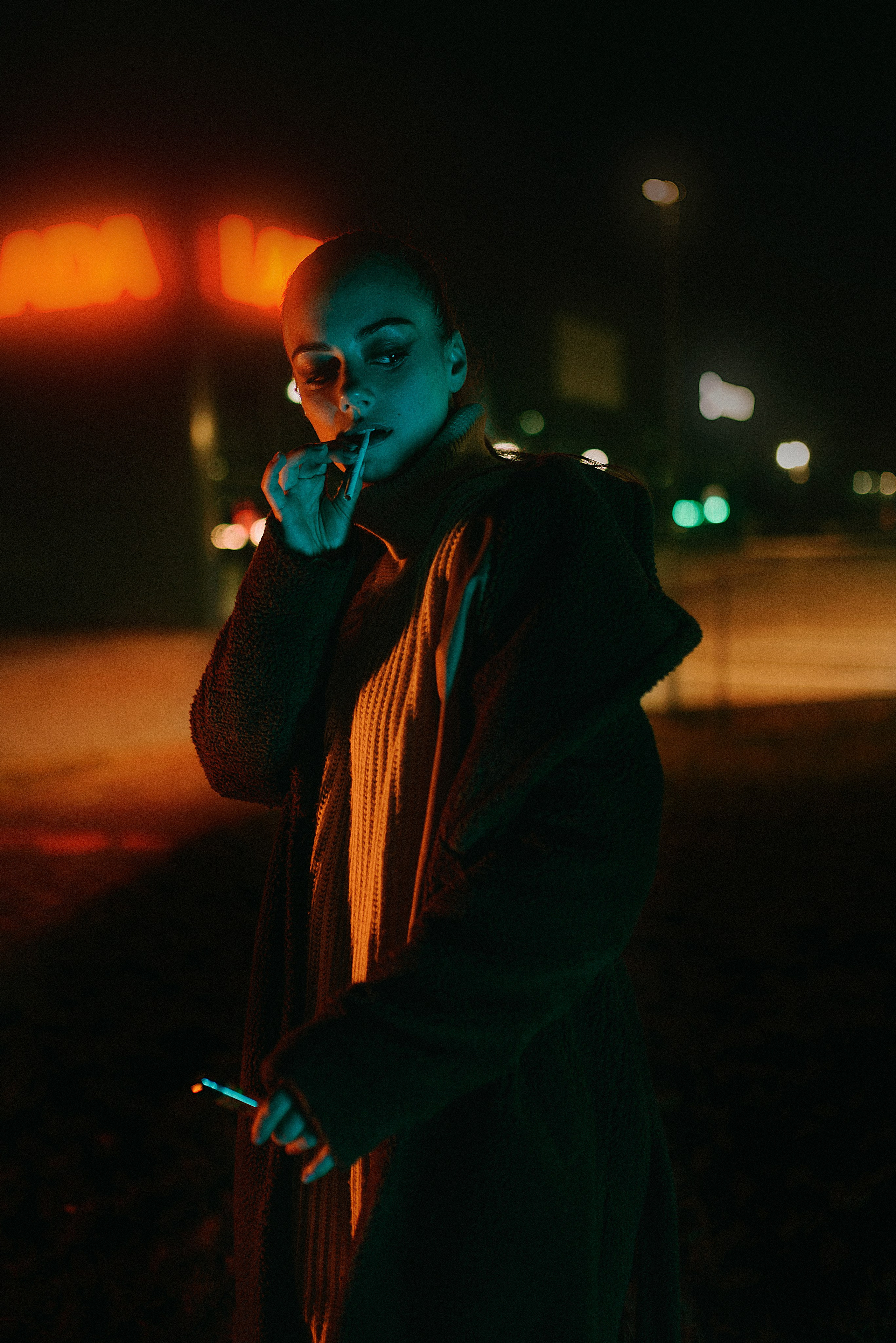 Night street. Главная