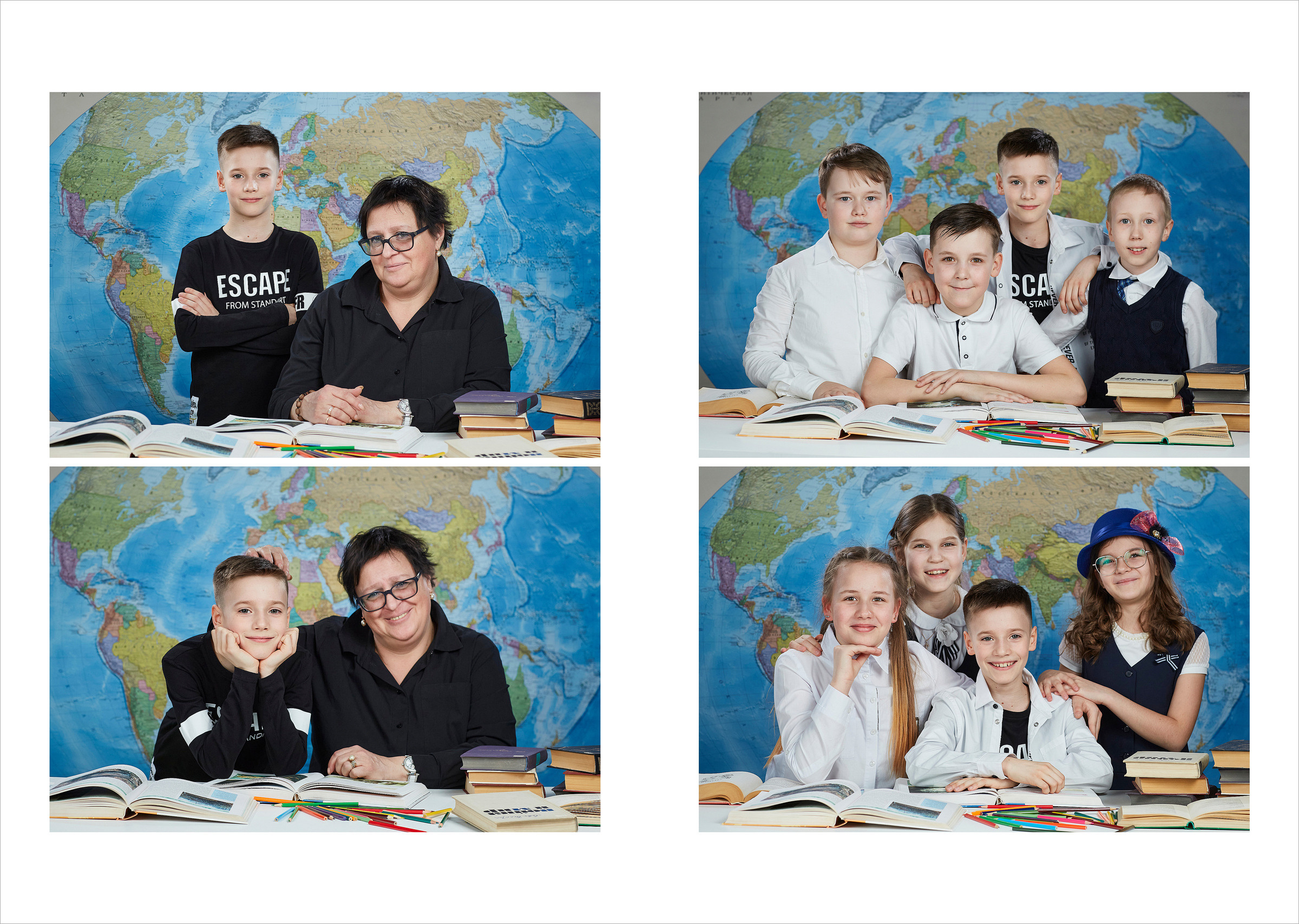 4 класс. Школьный фотограф Сергей Беликов