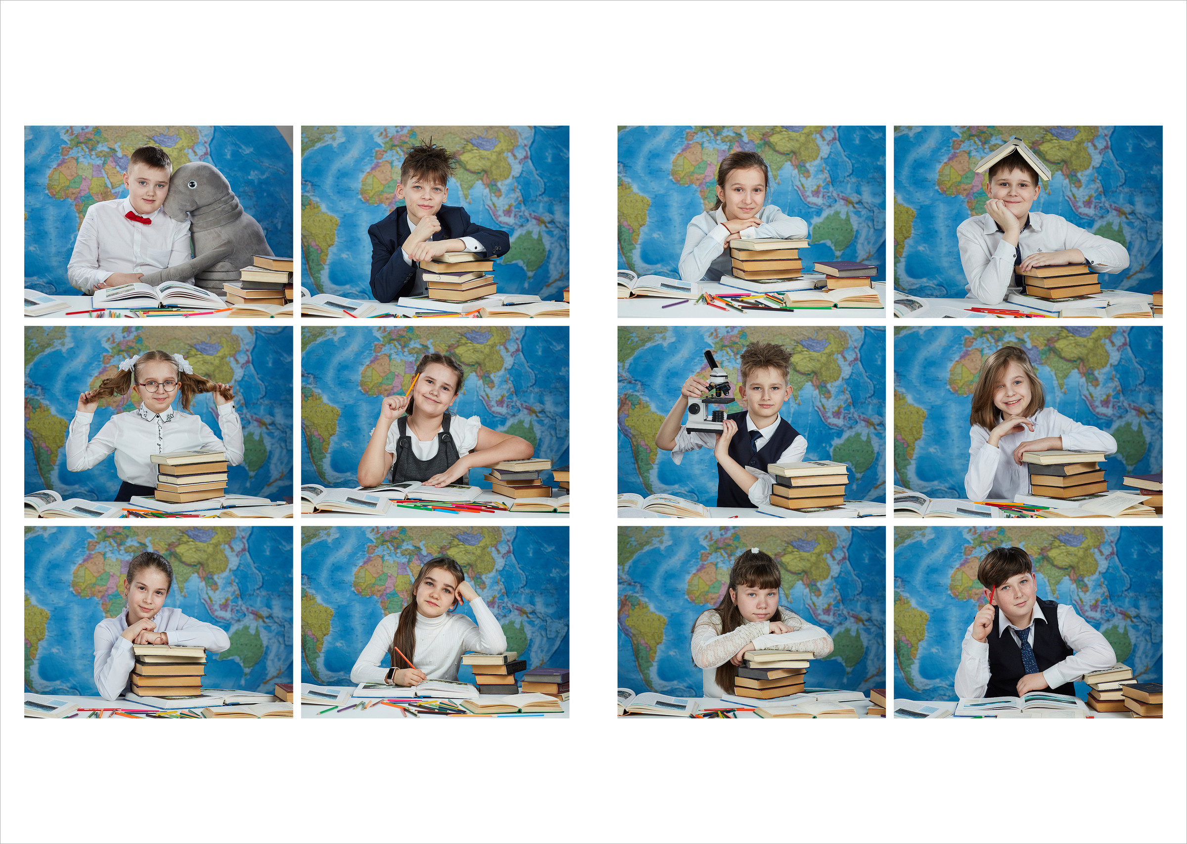 4 класс. Школьный фотограф Сергей Беликов