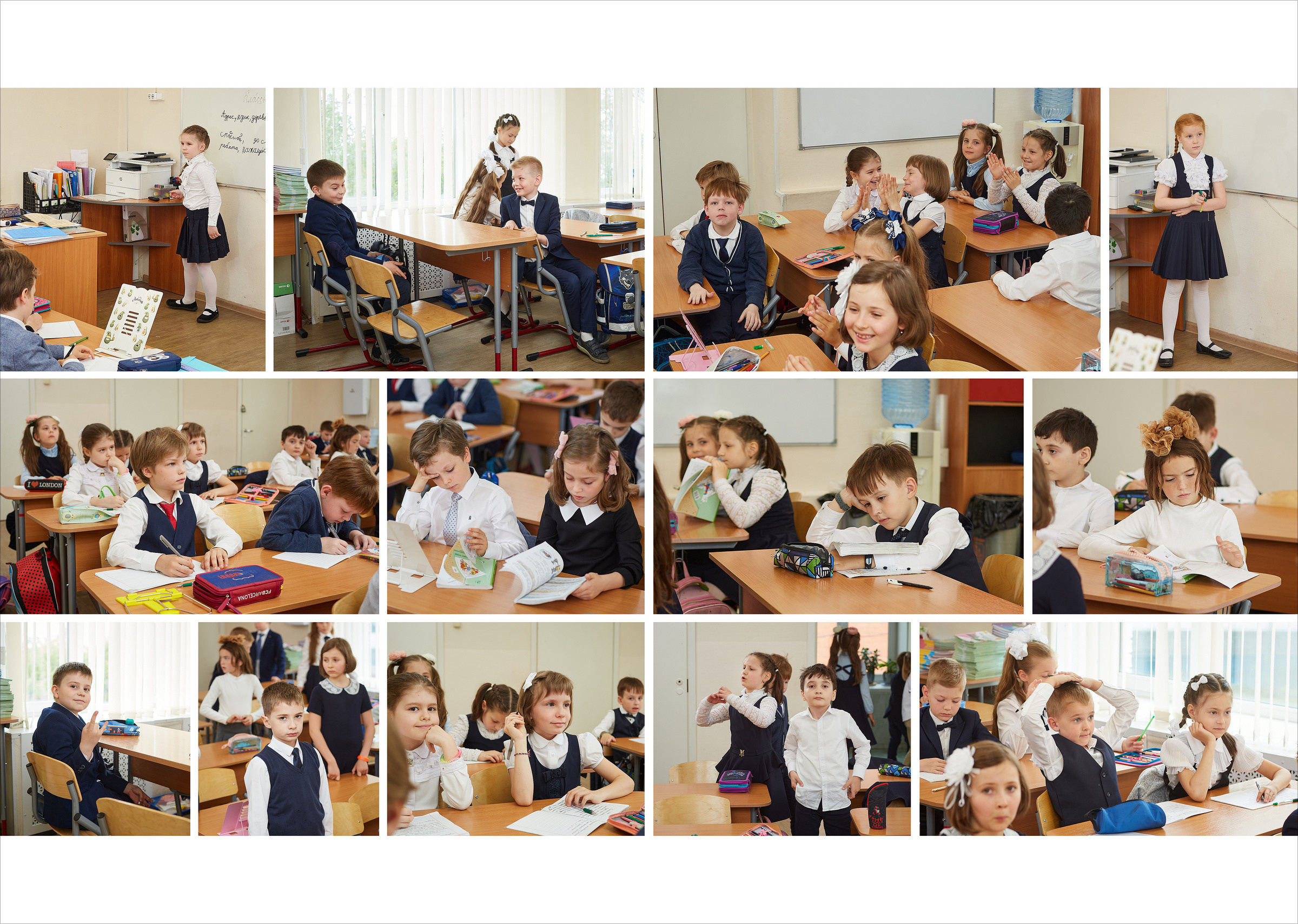 Дорогой большой классный выпускной альбом!. Школьный фотограф Сергей Беликов