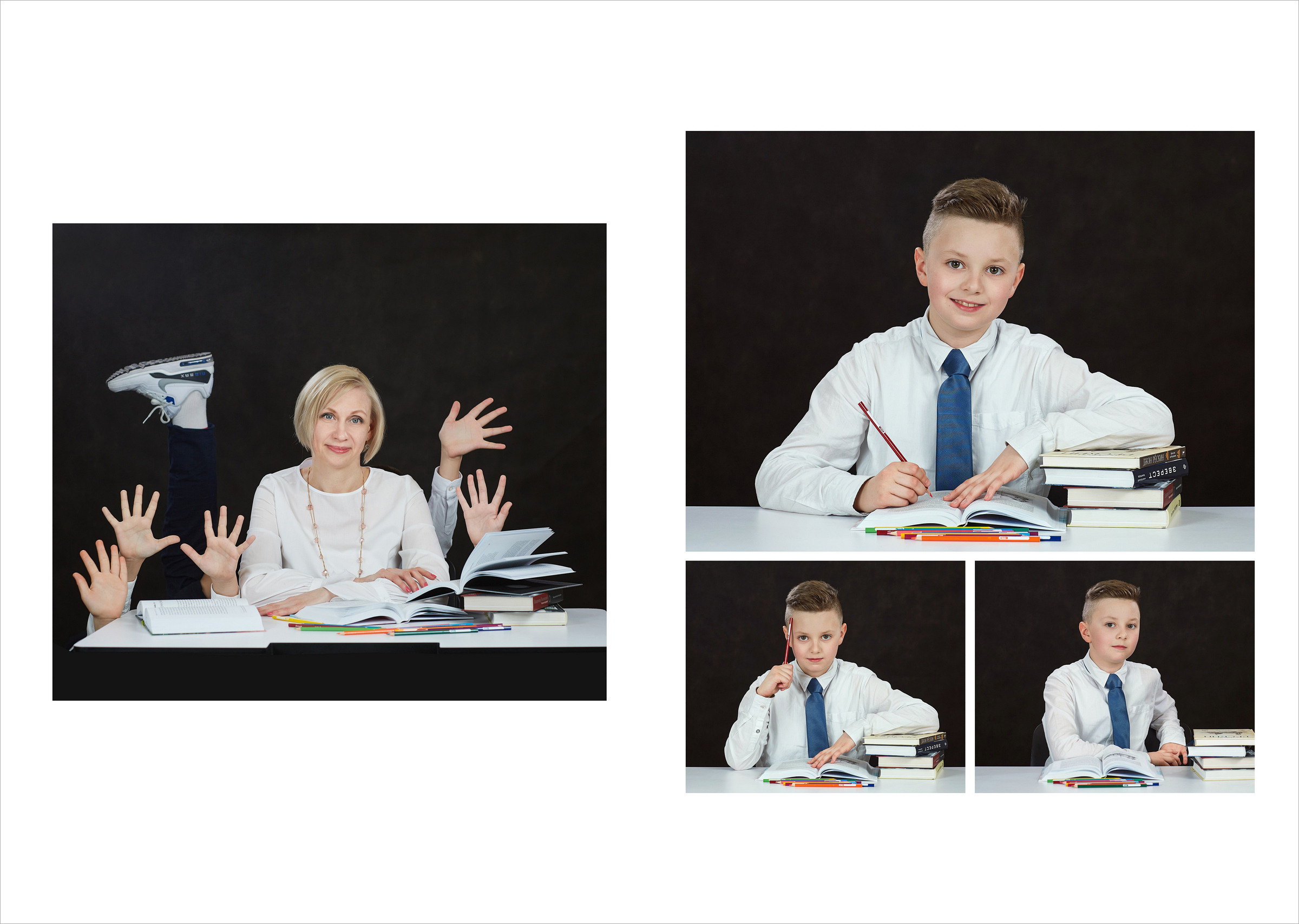 Школьный альбом. Школьный фотограф Сергей Беликов