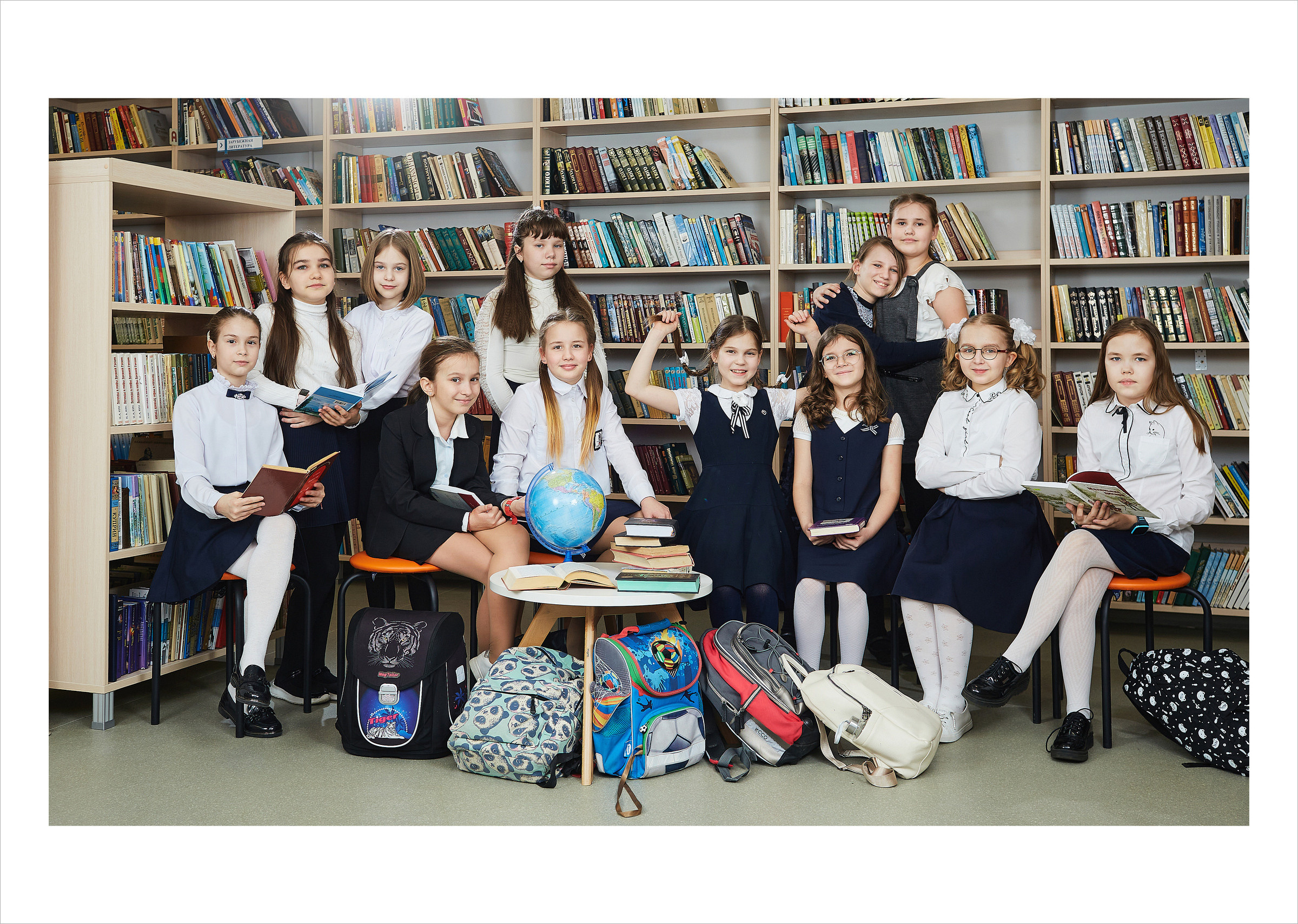 4 класс. Школьный фотограф Сергей Беликов