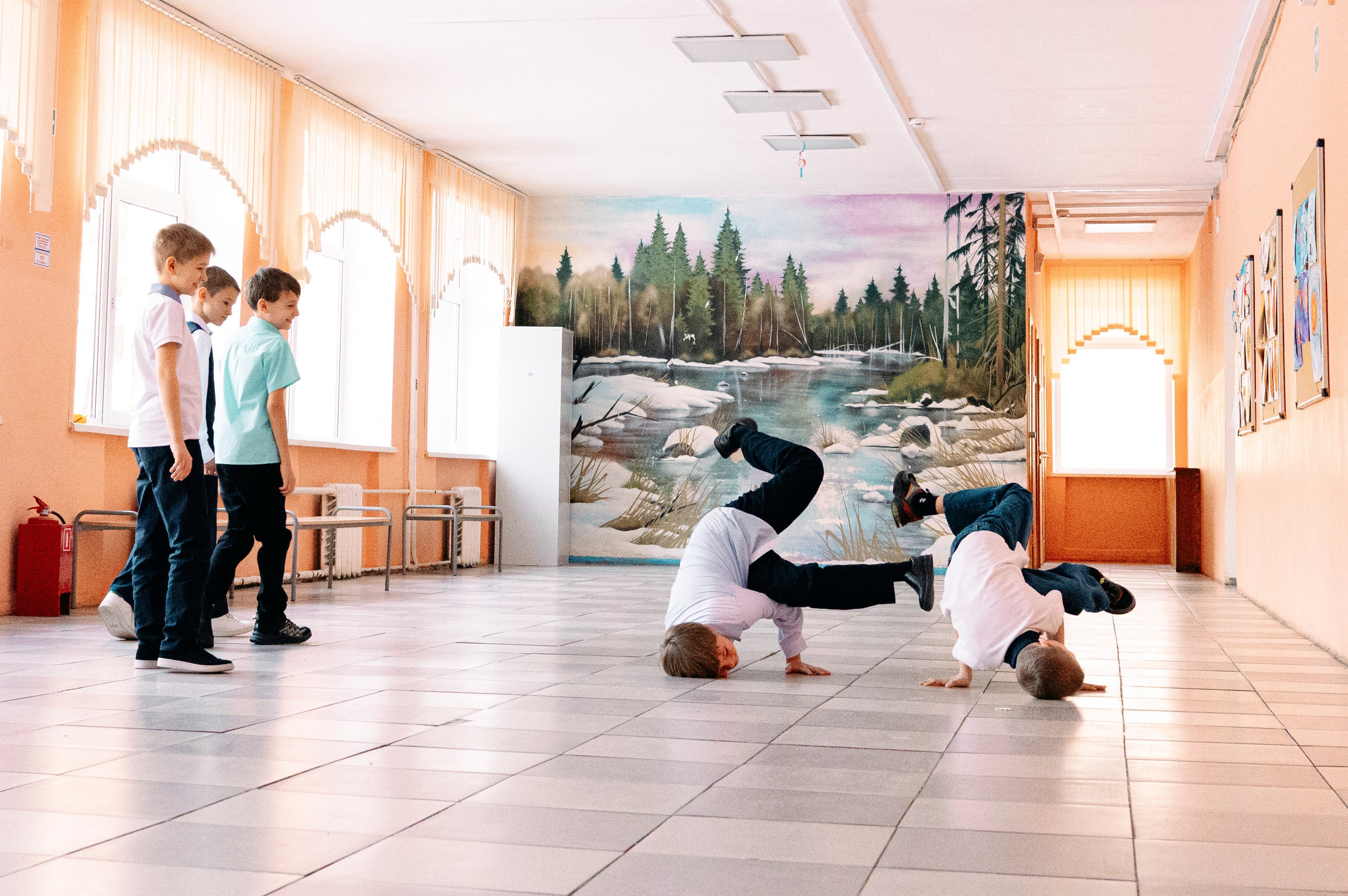 Школьная фотосессия для начальных классов. Анна Боровикова, фотограф Пушкино