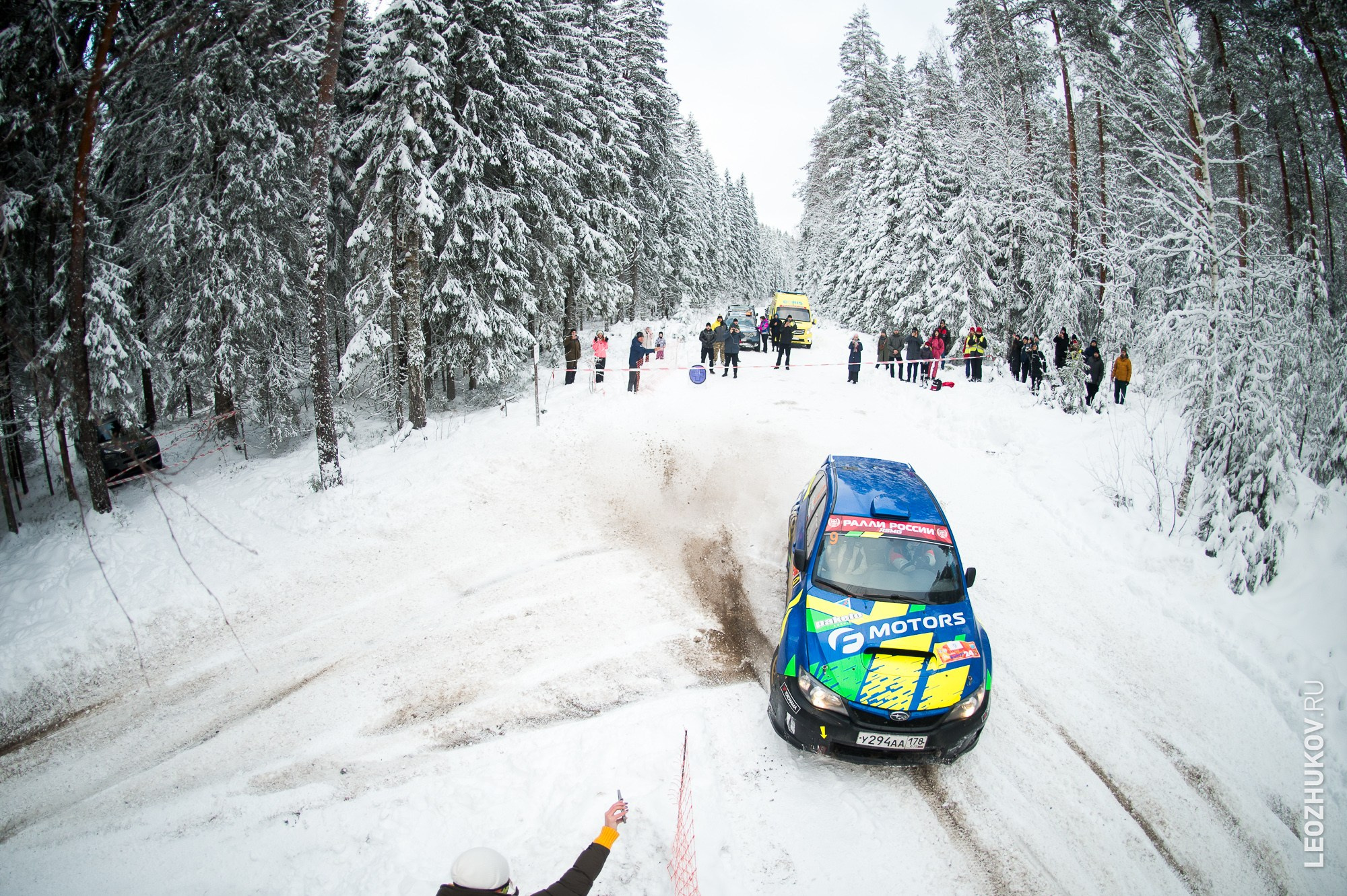 Rally Vyborg 2024. Sports photographer Leonid Zhukov