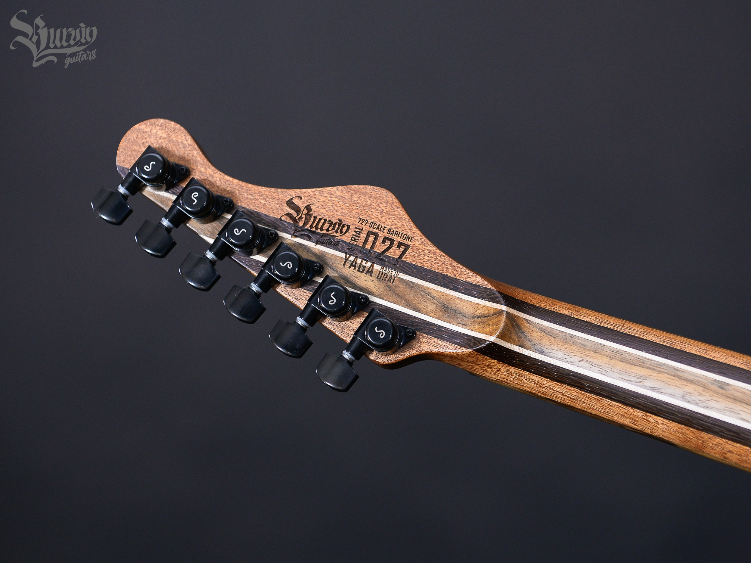 027 YAGA. Master of making guitars and basses to order