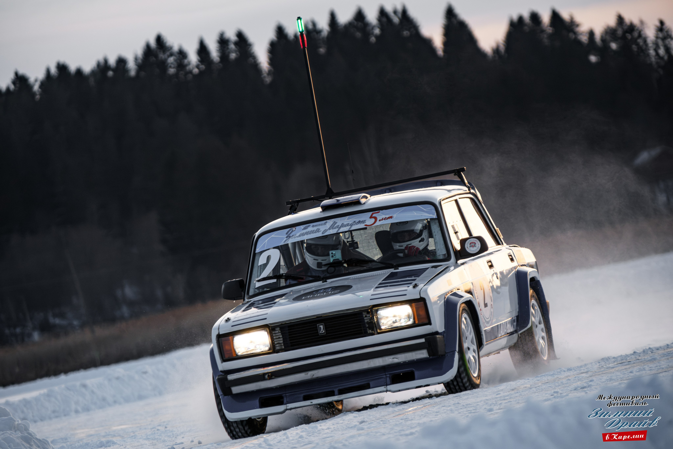 «Зимний Драйв в Карелии» Авто Марафон-гигант «25 часов на льду» Илона Накутис, Николай Грязин, джимхана, фотограф Антон Медведев, icoguar, Сортавала, Карелия