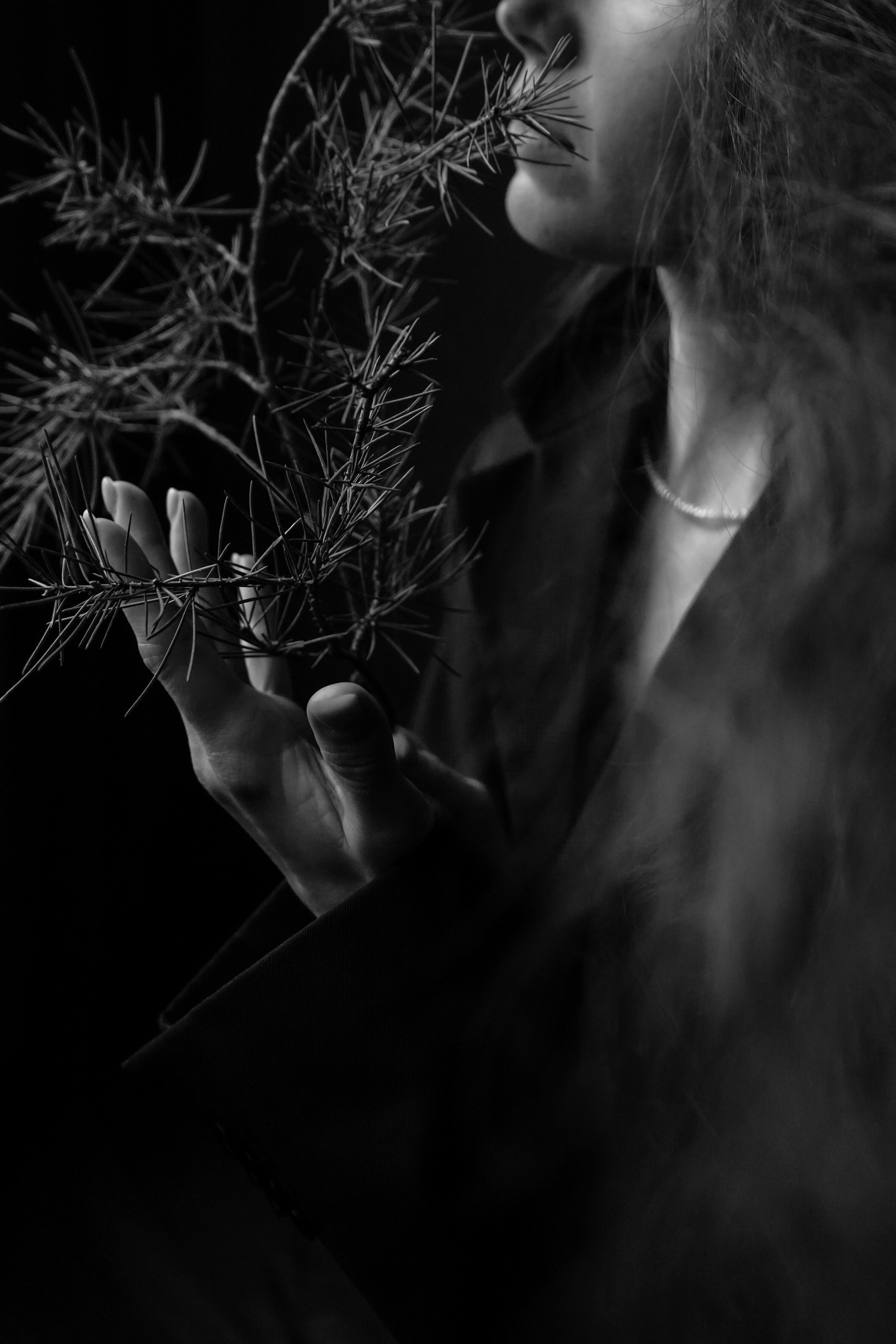 Анна ЧБ фотосессия. Фотограф в Сочи Марина Барс