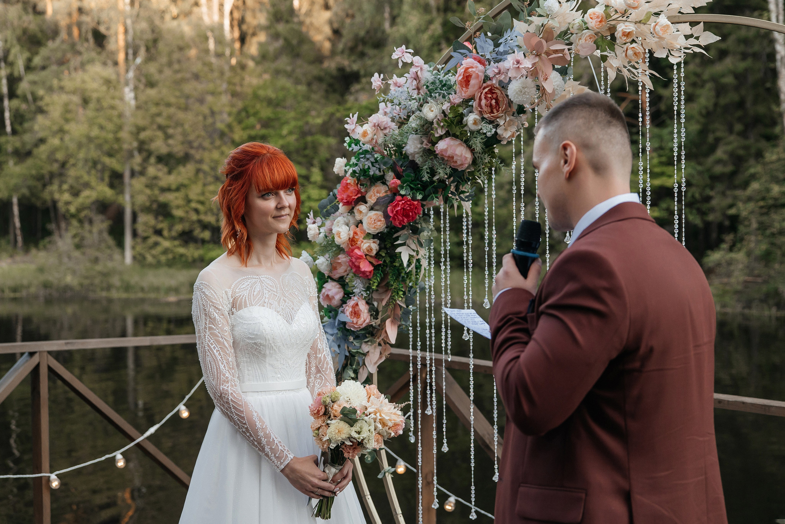 Выездная регистрация брака в «Горки Холидей». Свадебный фотограф в Москве Дарья Олендарёва