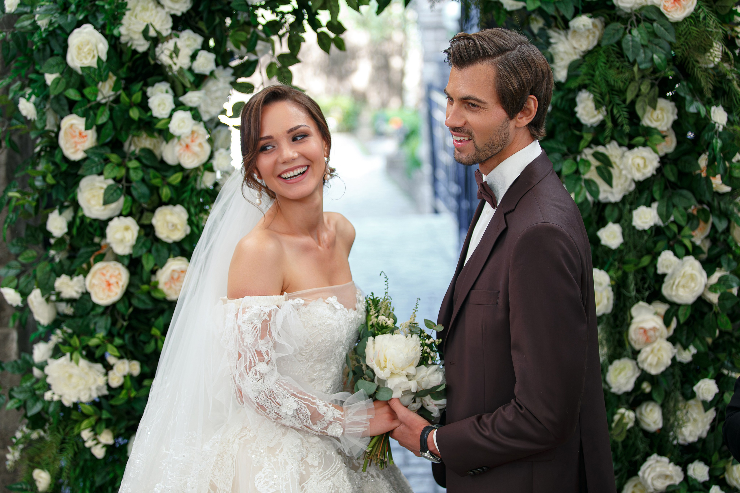 Свадебная фотосессия в парк отеле Немчиновка. Свадебный фотограф Москва и МО Сергей Киржаев