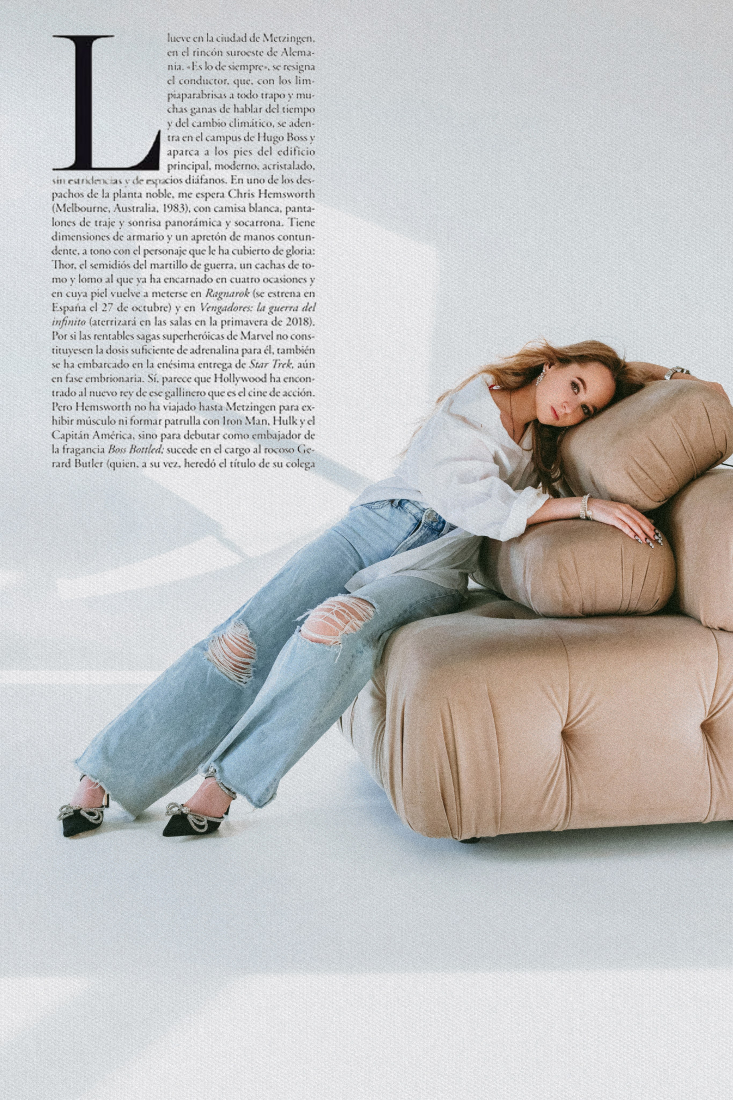 Съемка на циклораме. Портретный фотограф Москва