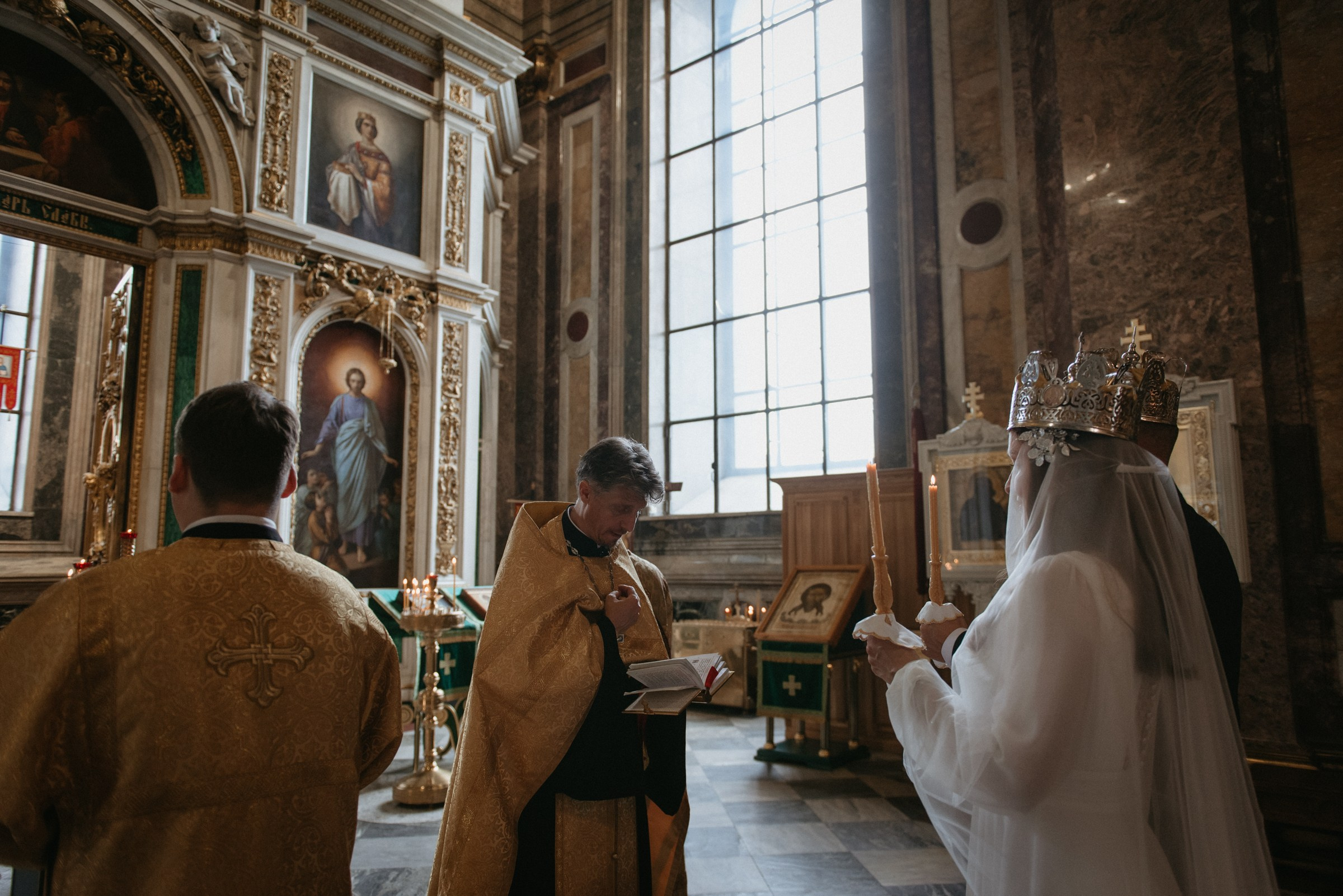 венчание в Исаакиевском соборе