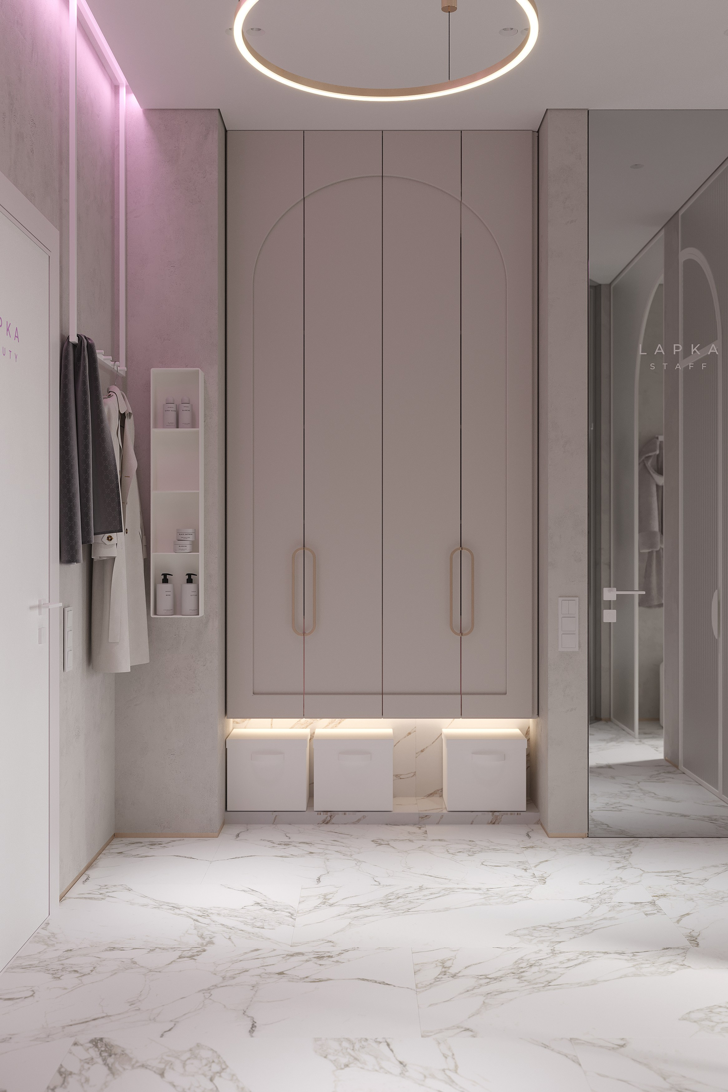 Lapka Beauty. Студия дизайна интерьера mono moon в Москве