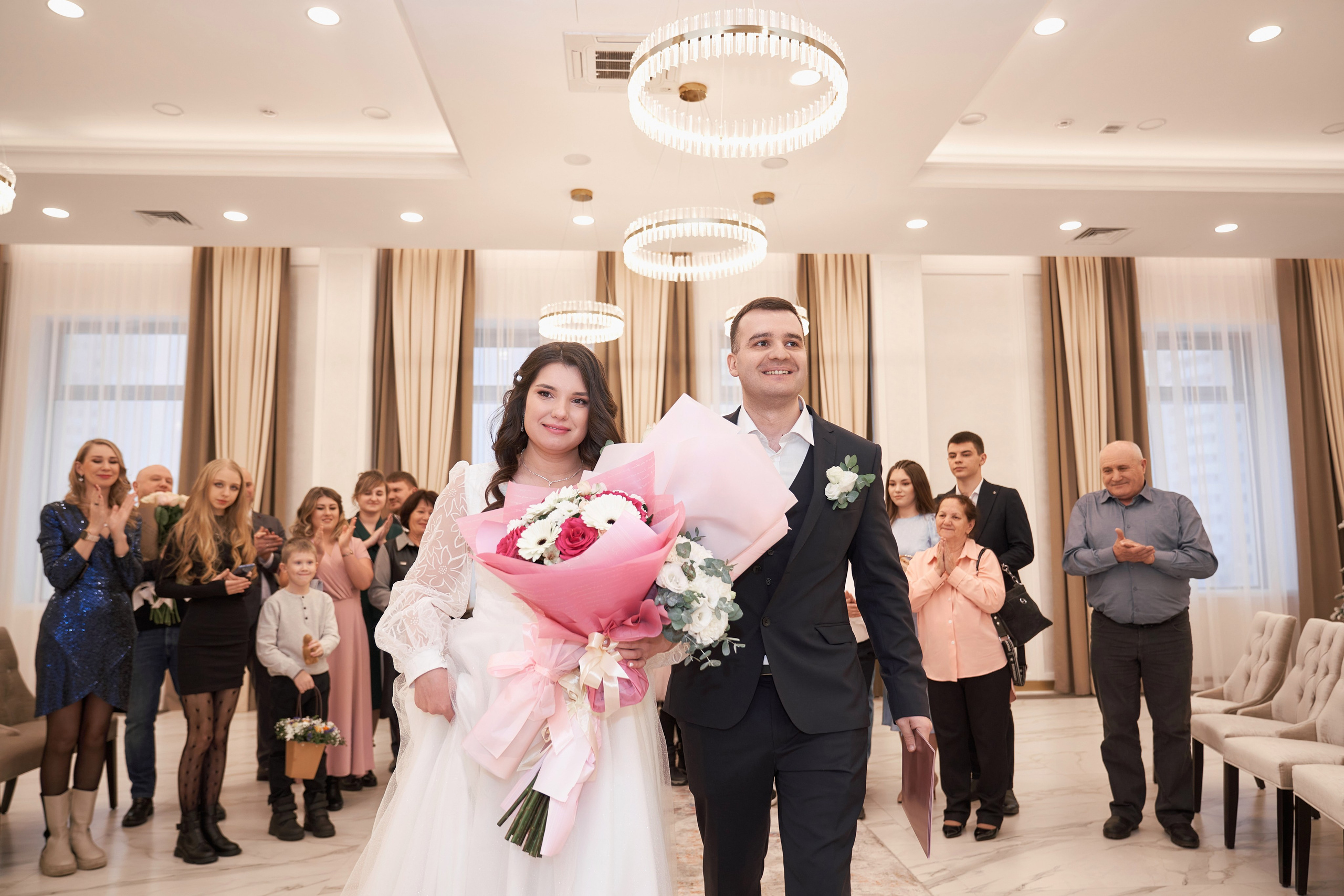 Свадебная Фотосессия в Бутовском ЗАГС, фотограф Евгений Опарин
