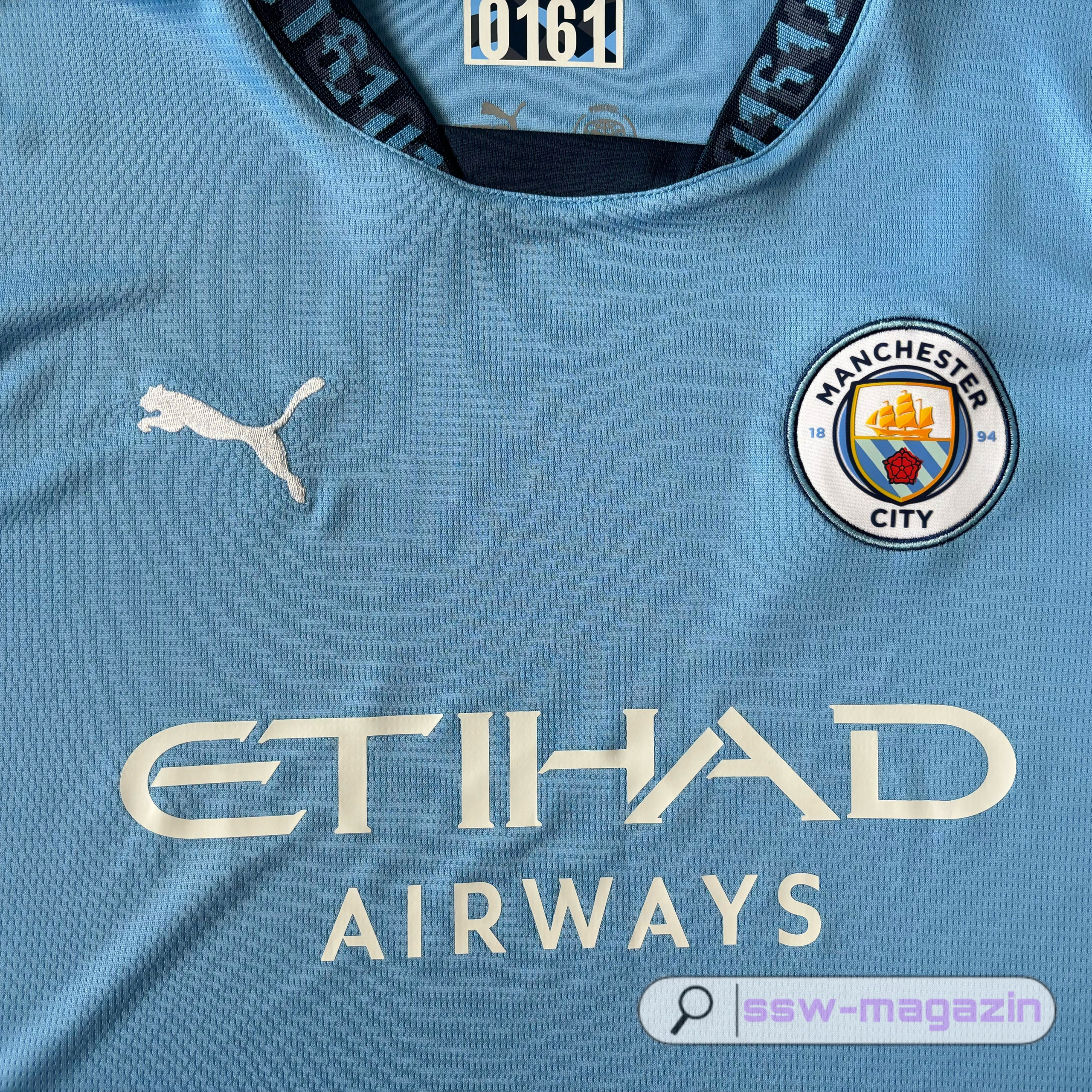 Футболка Manchester City 2024-2025 домашняя купить. Футбольный магазин — ssw_magazin