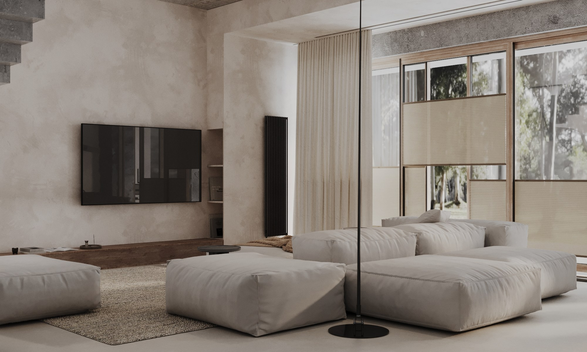 Дизайн-проект частного дома в Краснодаре. Главная