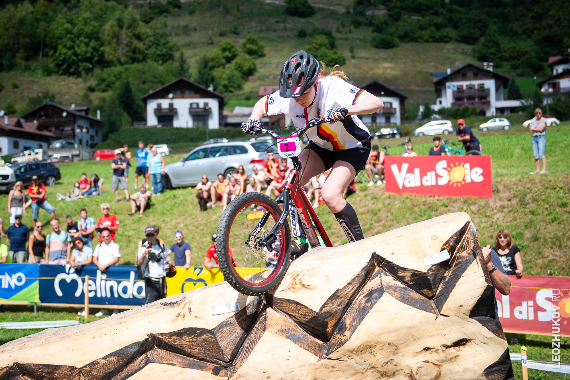 UCI Trials World Championships 2016 — finals. Sports photographer Leonid Zhukov