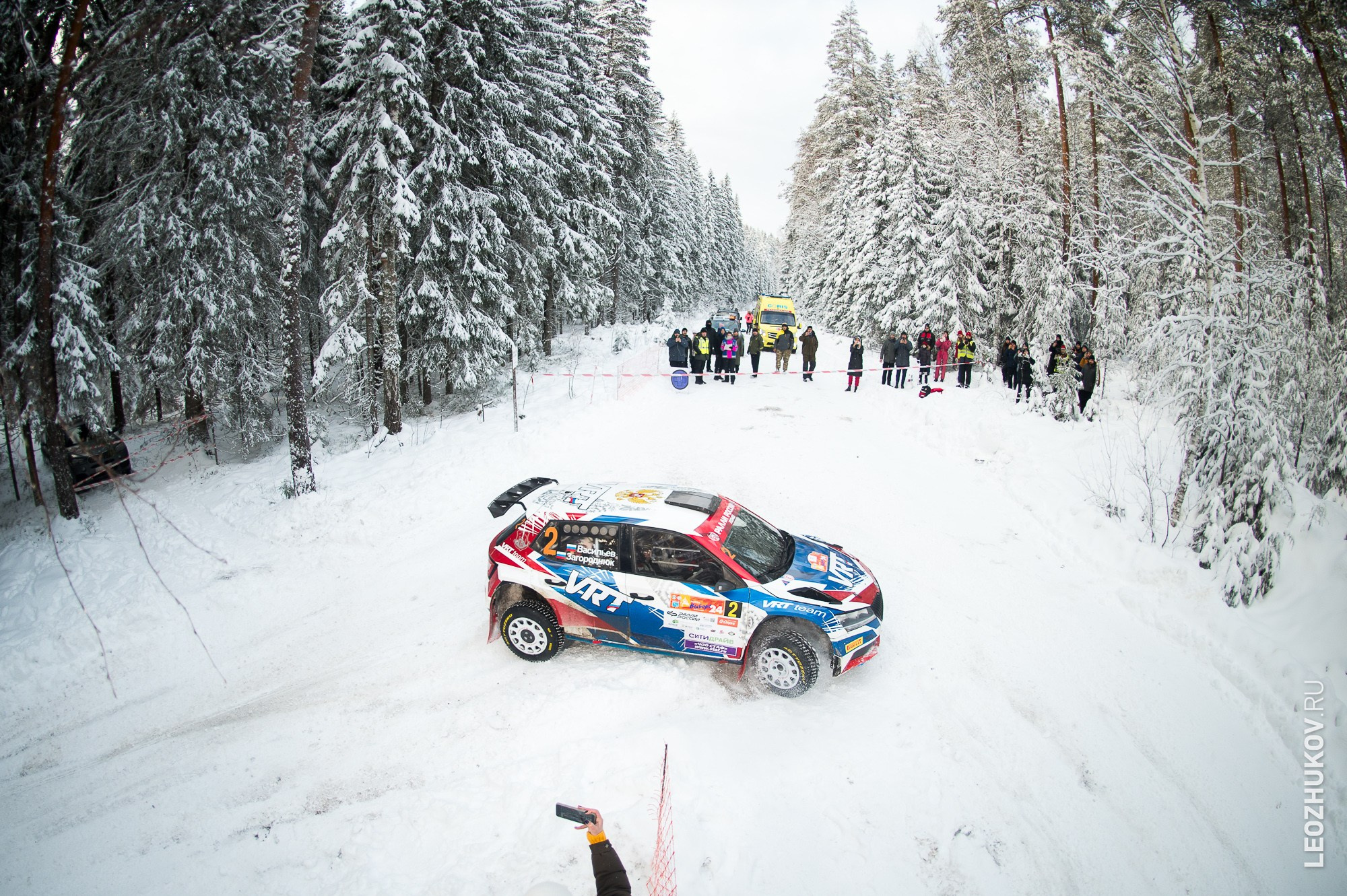Rally Vyborg 2024. Sports photographer Leonid Zhukov