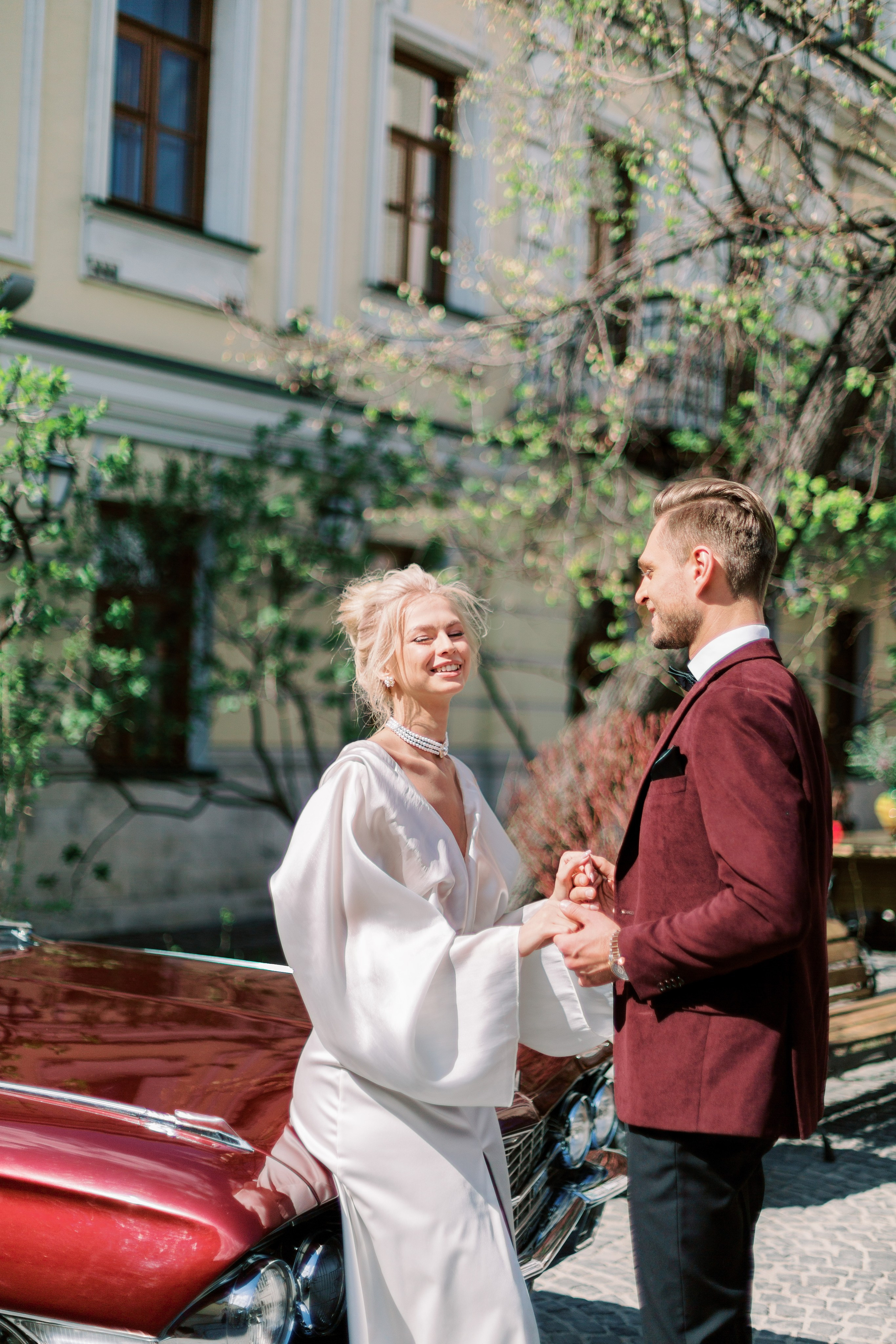 Свадебная фотосессия в Москве, отель Hotel Russo-Balt