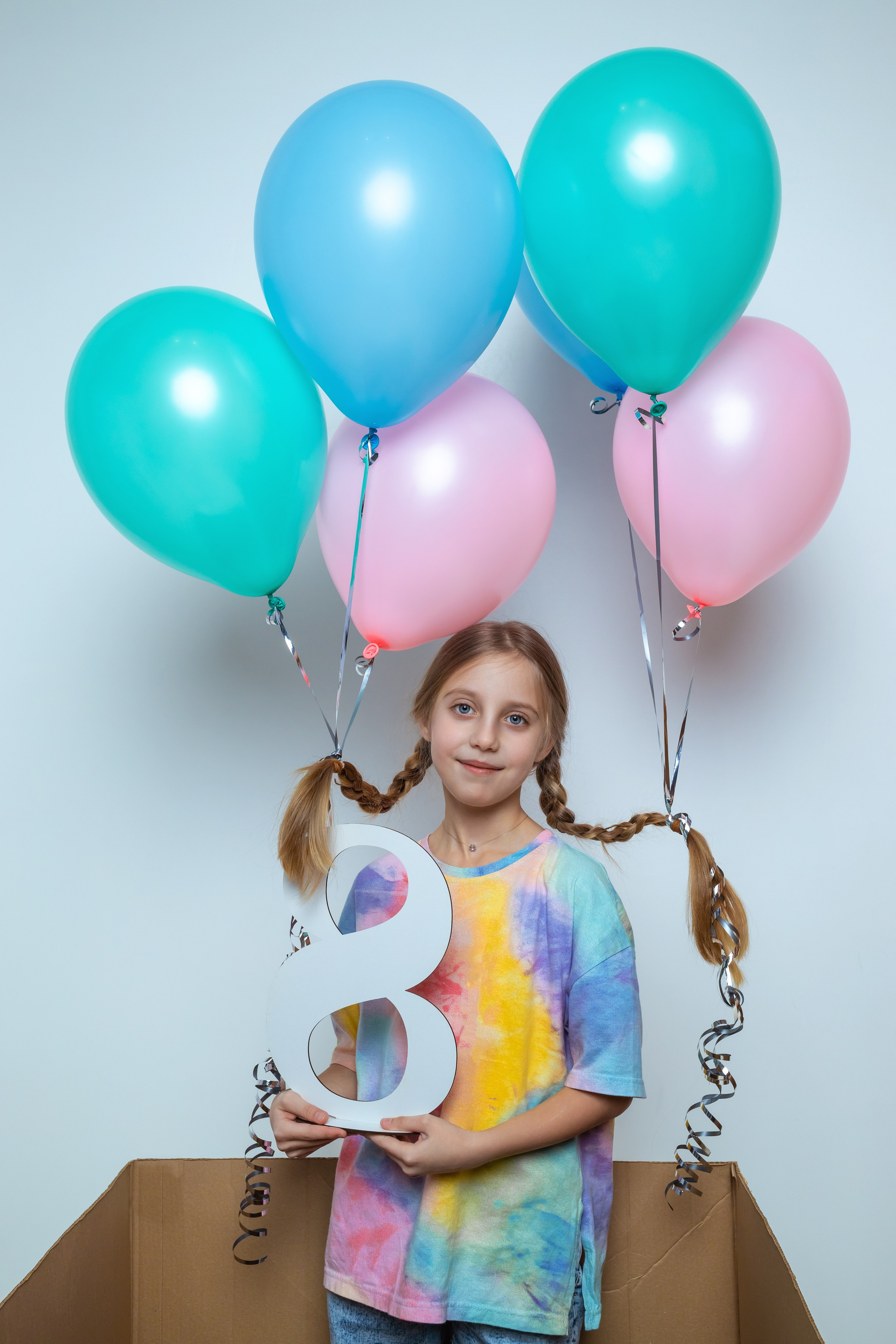 Фотосессия с шарами на день рождение