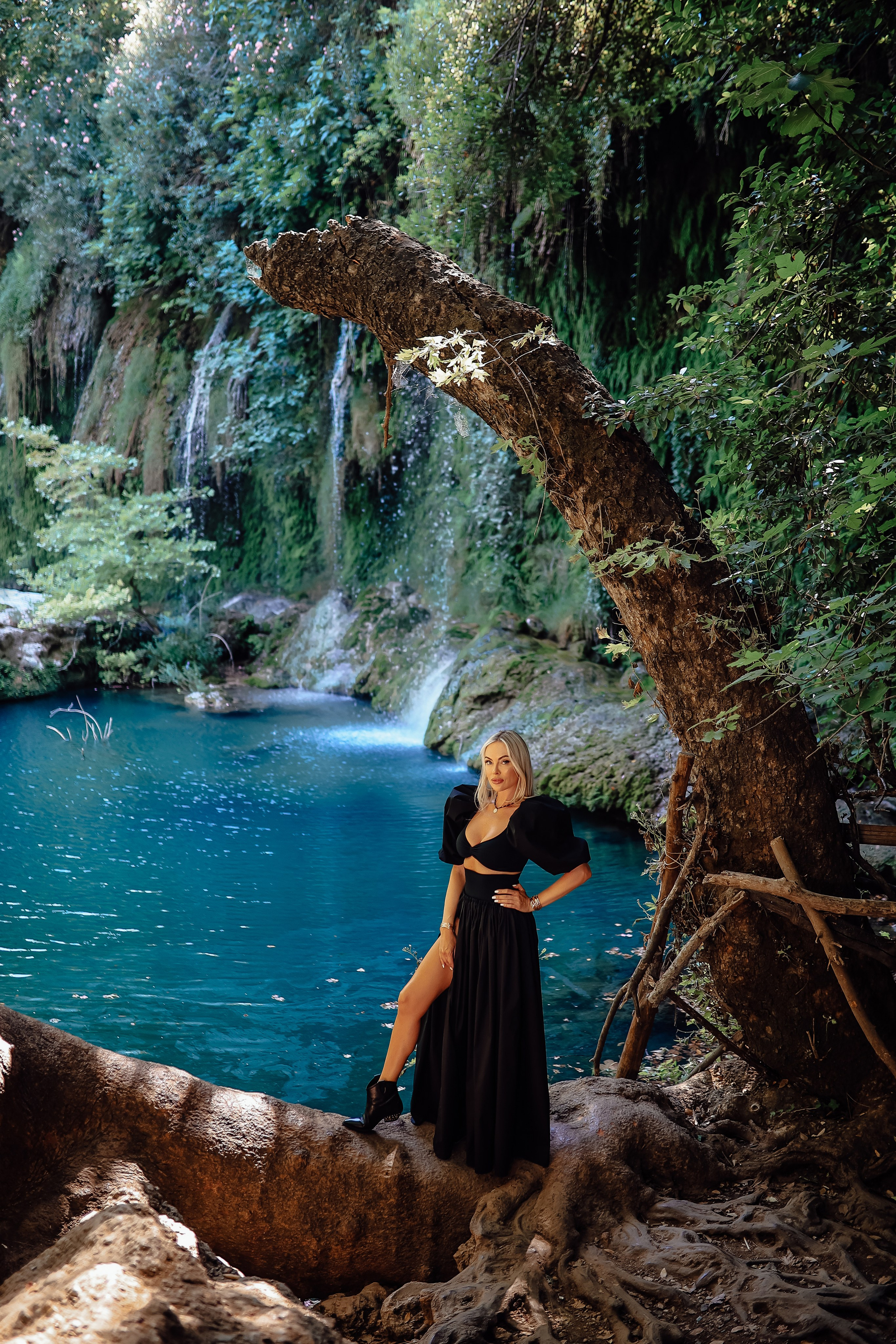 Photoshooting at Kurshunlu waterfall