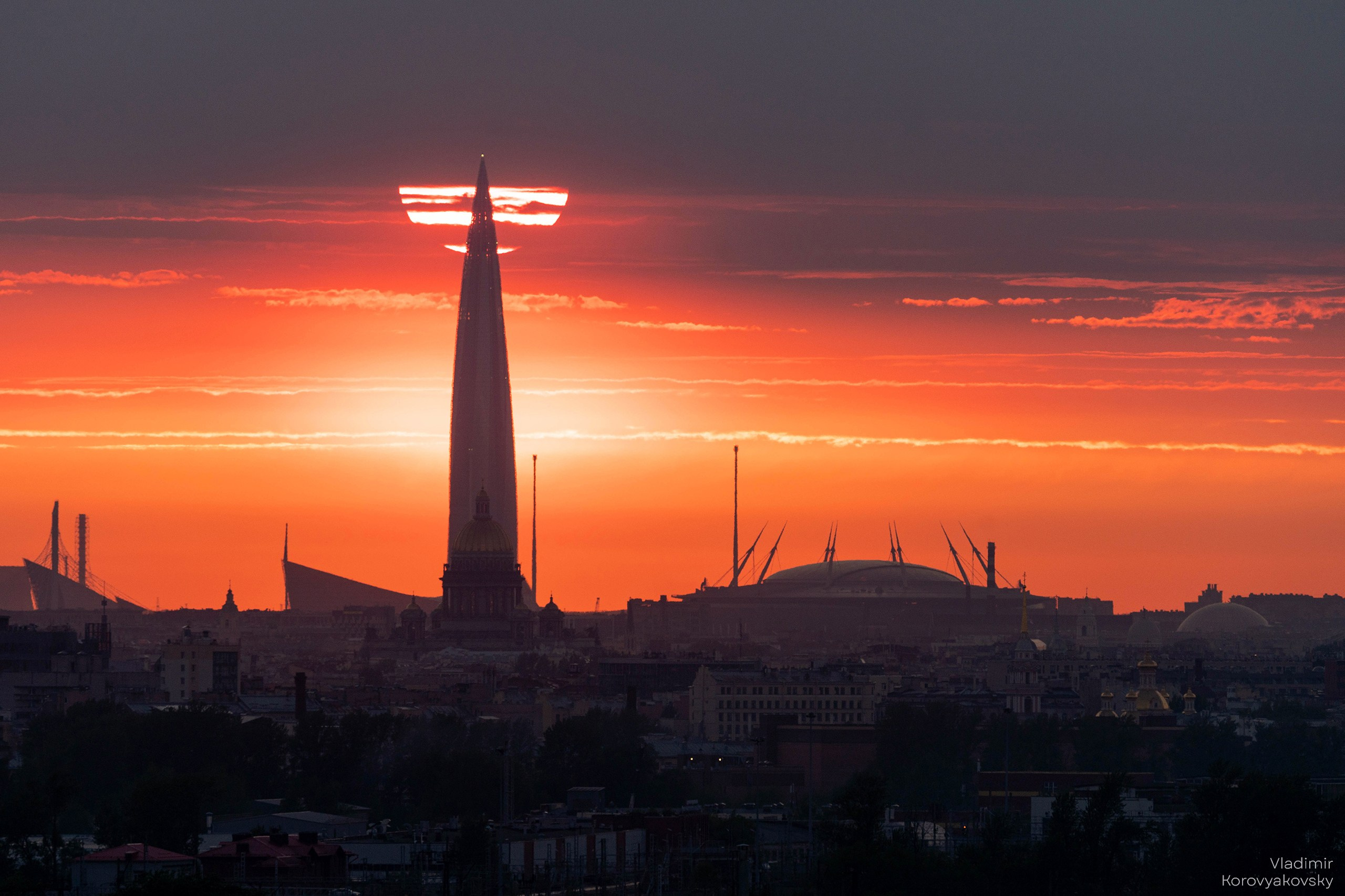 City landscape. Photographer Vladimir Korovyakovsky