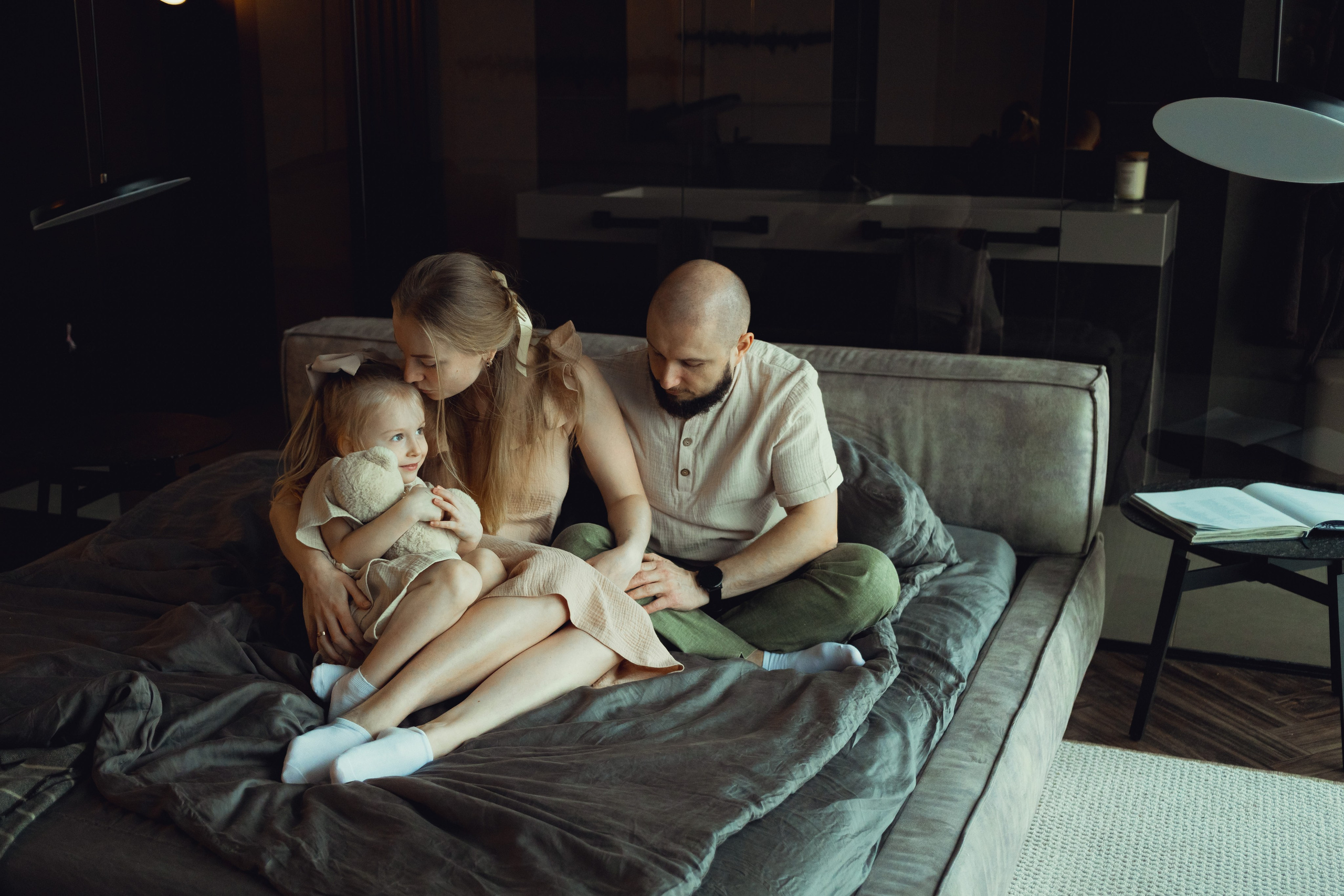 Семейная фотосессия в студии Санкт-Петербург