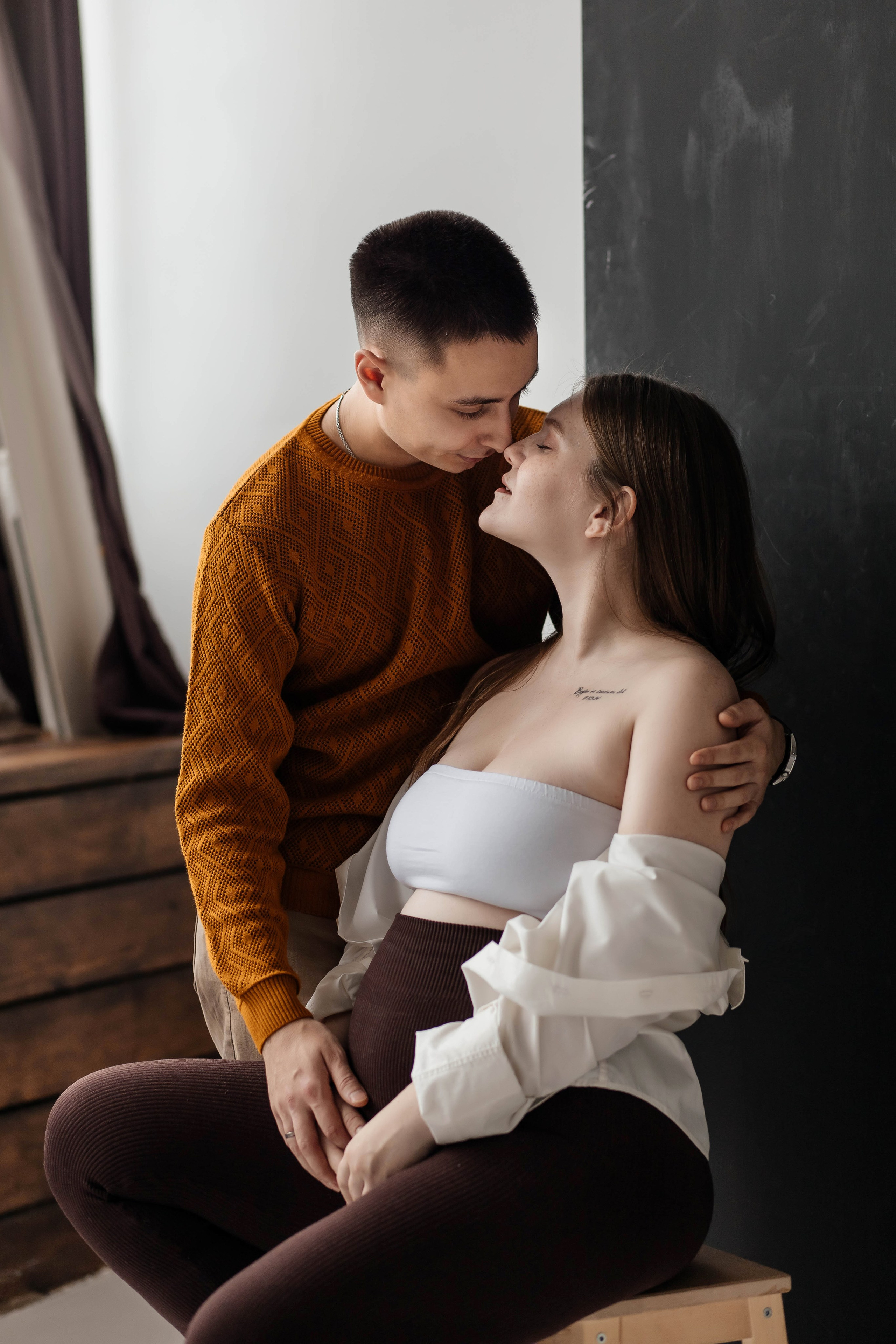 Екатерина и Сергей фотосессия беременности. Женский фотограф в Оренбурге Ирина Заводчикова