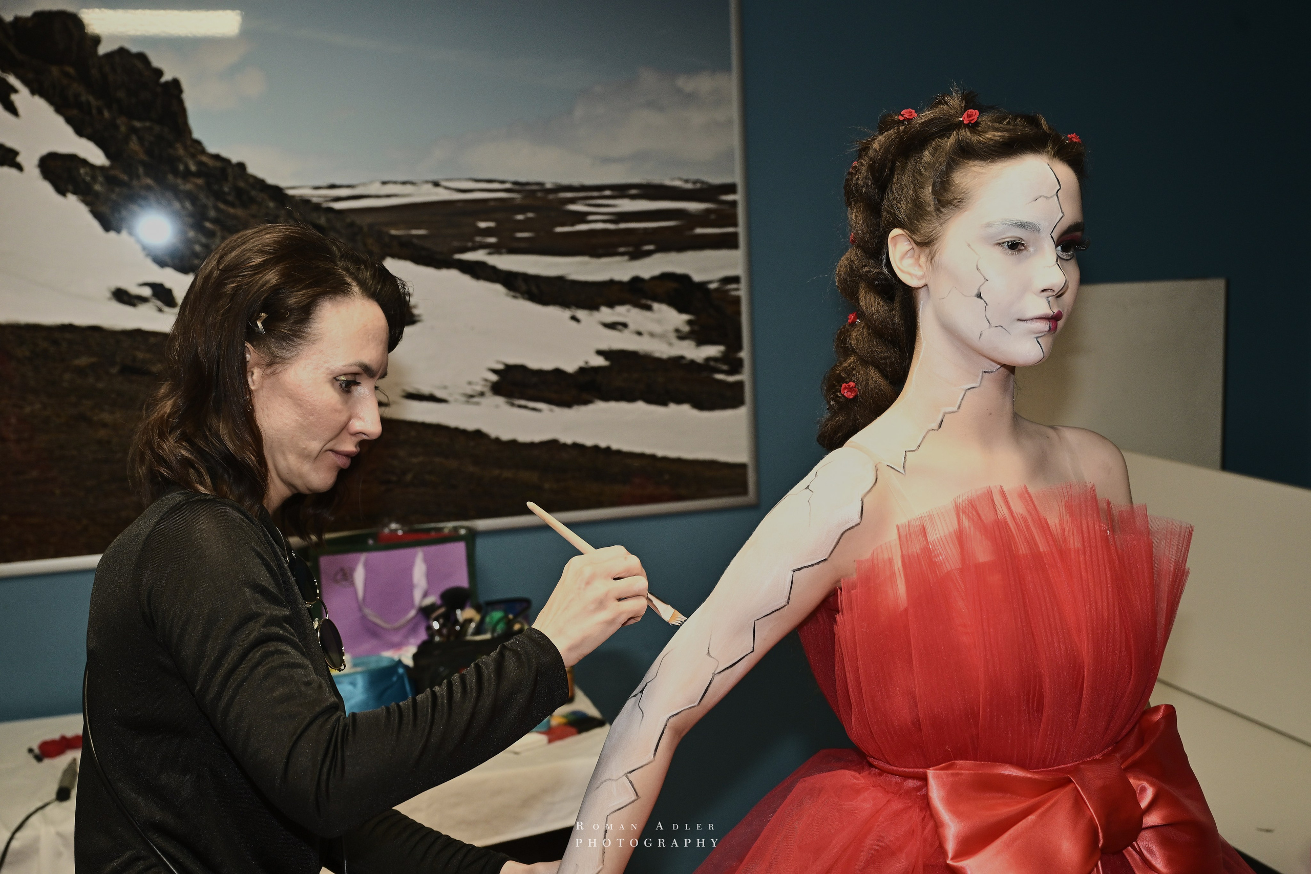 Бэкстейдж «Гример Года» Мосфильм. Фотограф Роман Адлер