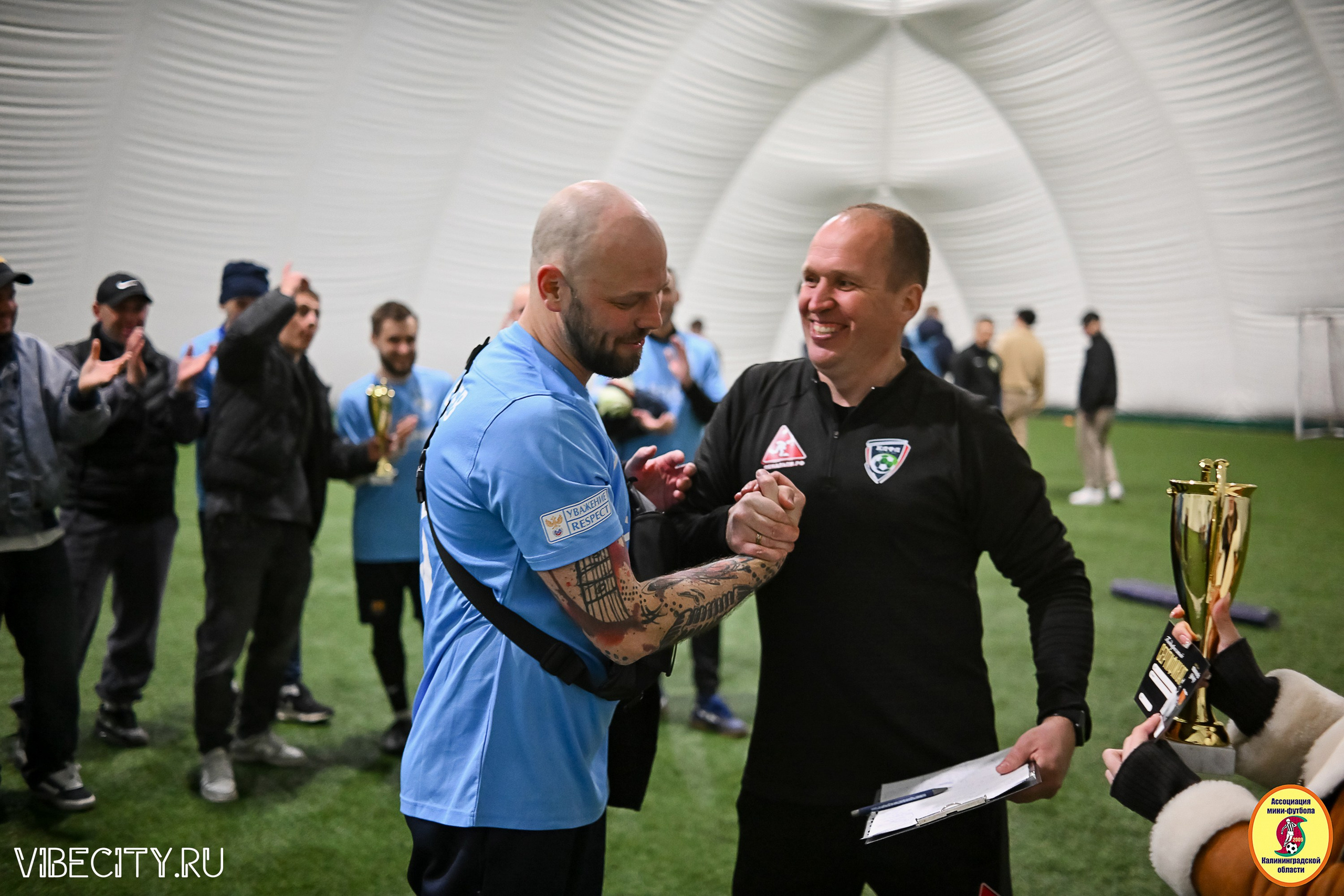 Награждение Премьер-Лига 6×6. VIBECITY.RU Вайб Сити Ру Фоторепортажи Фотоотчеты Калининград