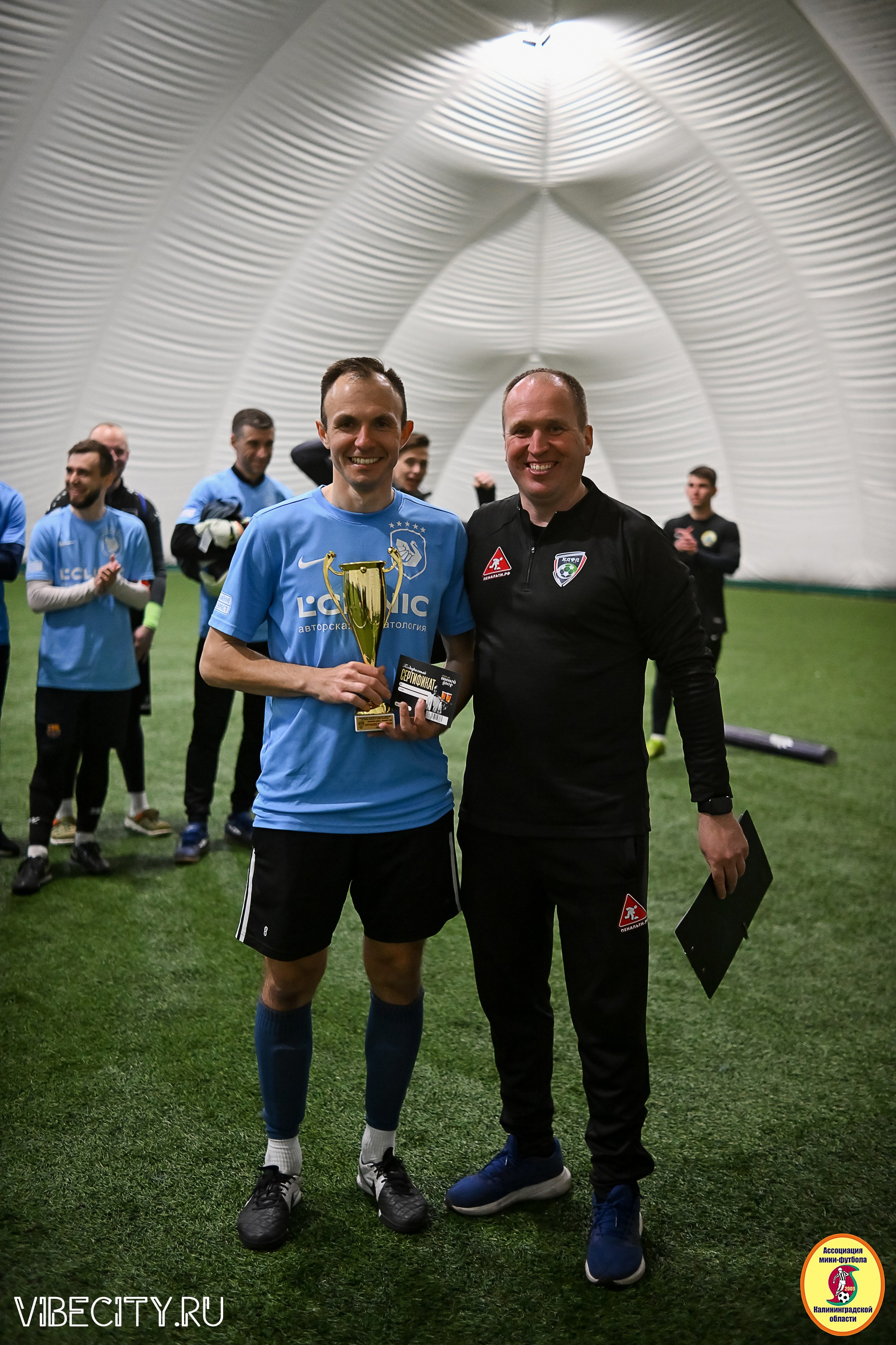 Награждение Премьер-Лига 6×6. VIBECITY.RU Вайб Сити Ру Фоторепортажи Фотоотчеты Калининград