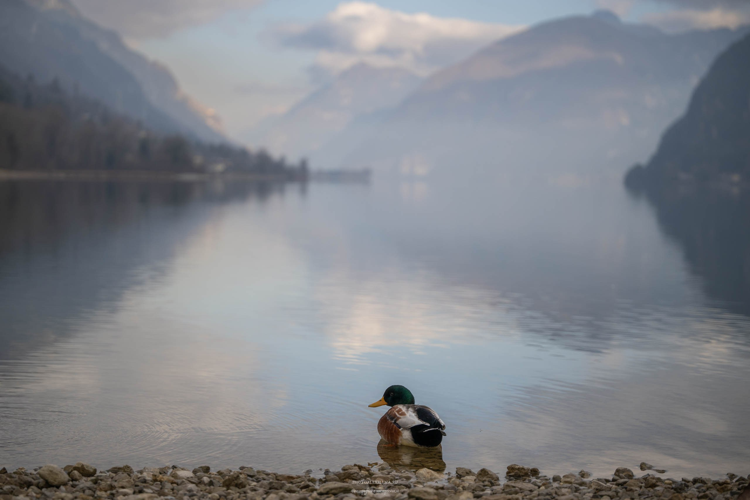 Озеро Идро-маленькая жемчужина. Авторские стильные фотокартины