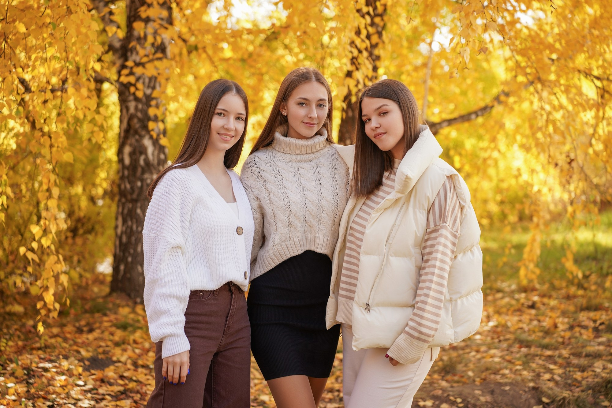 Золотая осень в Академгородке: Как прошла осенняя фотосессия для выпускного альбома. СИГМА | Студия выпускных альбомов Красноярск