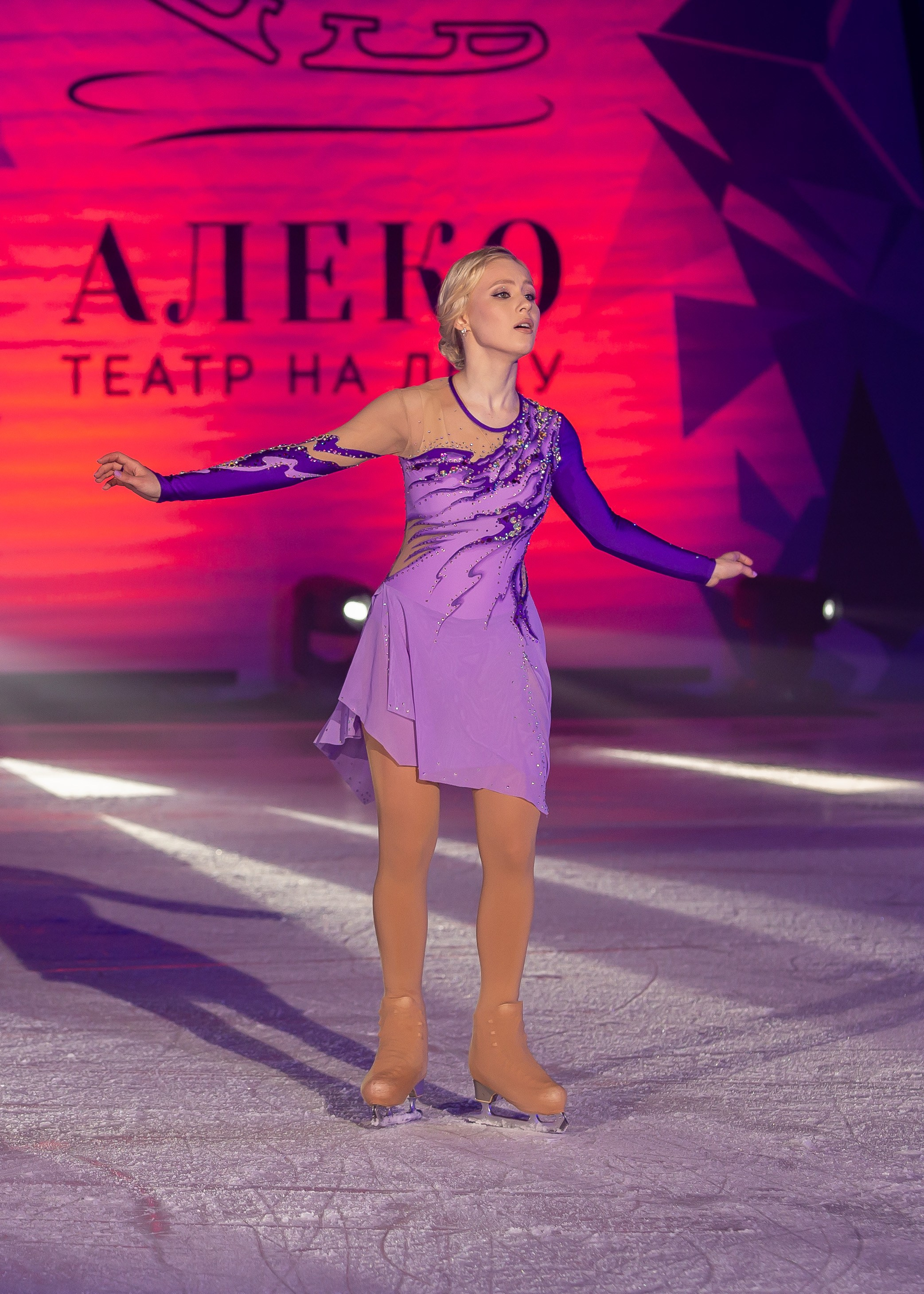 Отчетный концерт. Театр на льду АЛЕКО. Репортажный фотограф в Москве