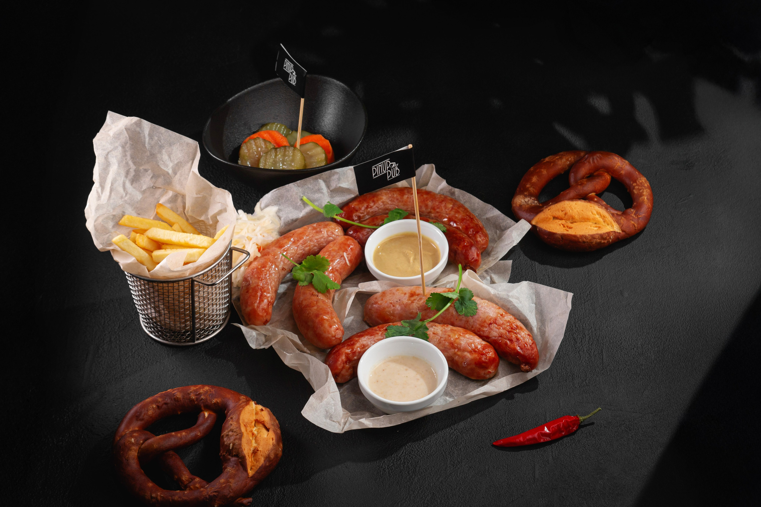 Съемка новинок меню для «PinUp Pub» г. Саратов. Фуд фотограф Саратов | Фото еды для меню, сайта и доставки